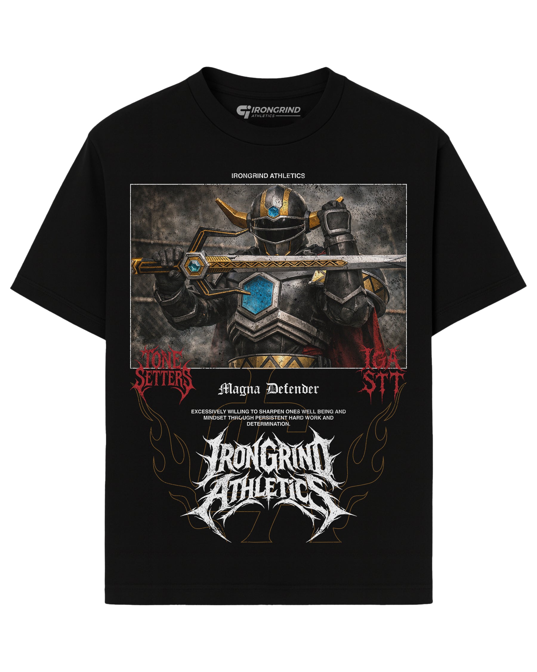 [Limited Edition] 'Pwr Rangers: Magna Defender' Heavyweight T-Shirt