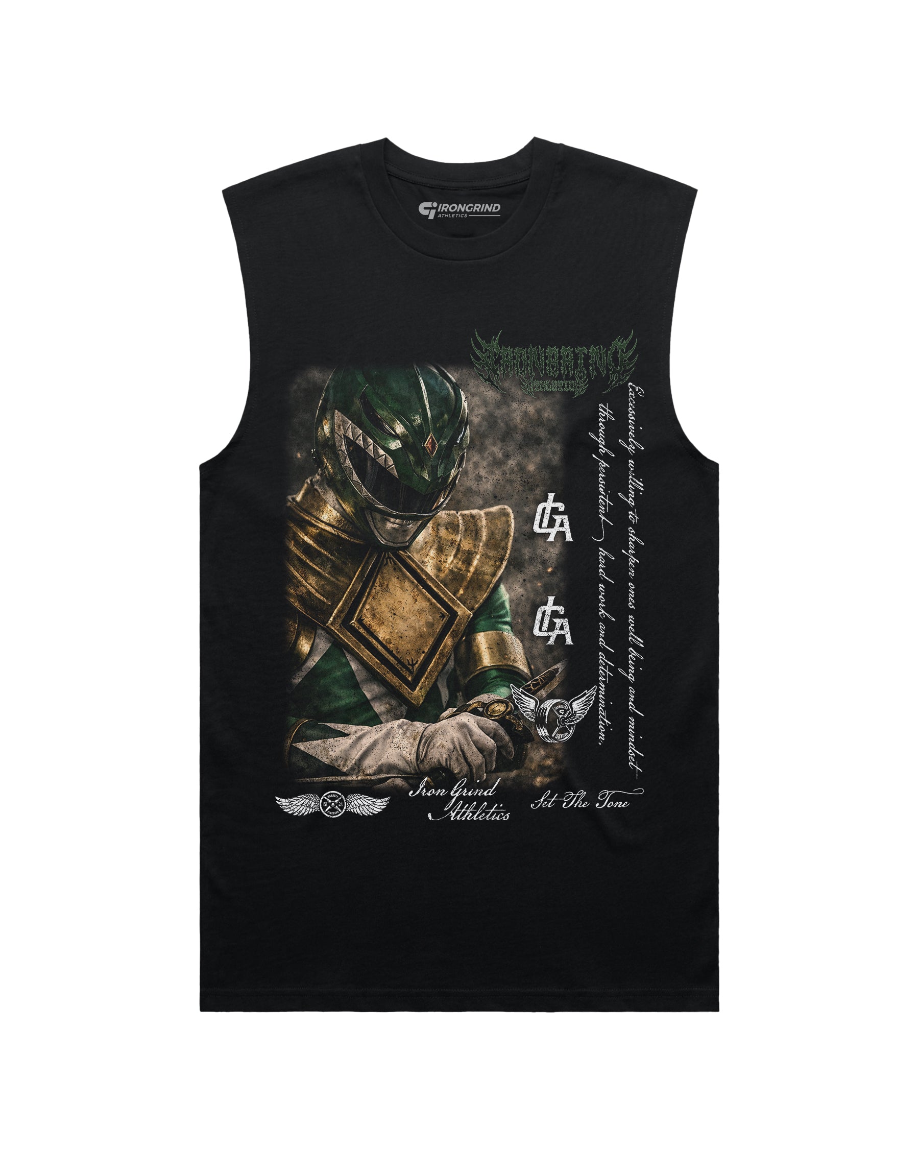 [Limited Edition] 'Pwr Rangers: Tommy Green Ranger' Classic Tank