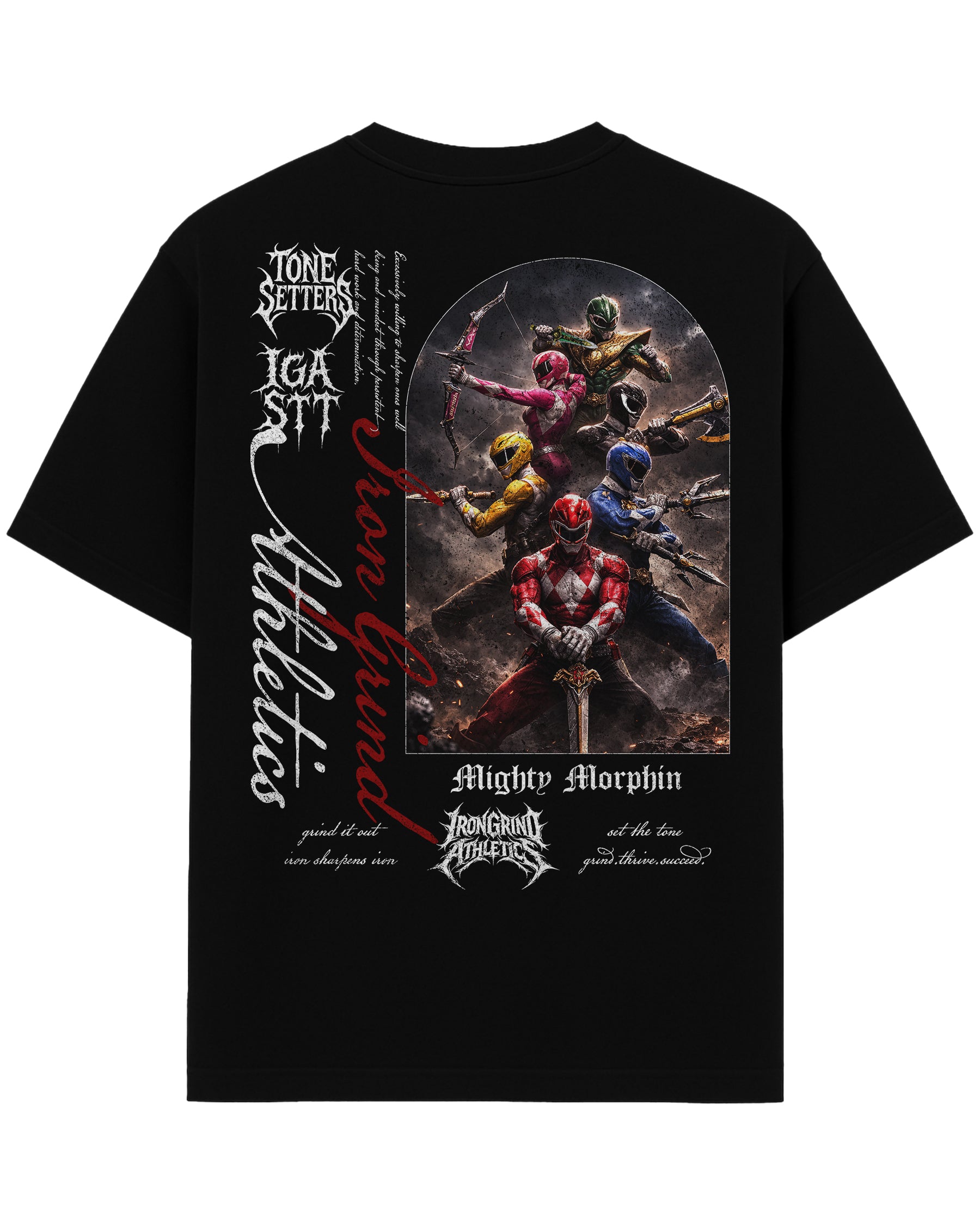 [Limited Edition] 'Pwr Rangers: Mighty Morphin' Heavyweight T-Shirt