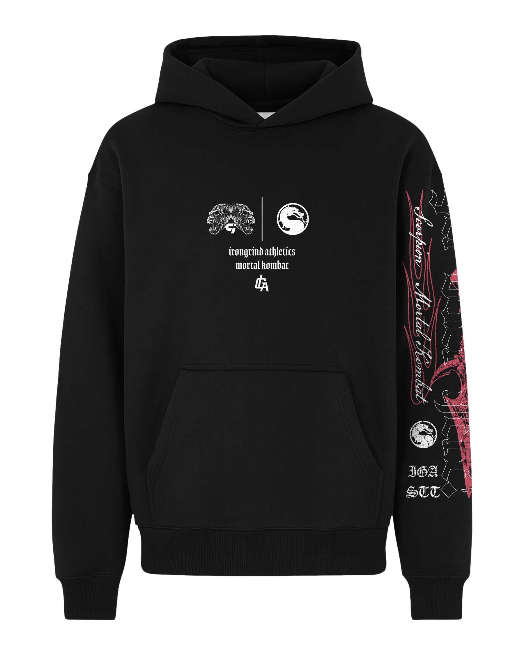 [Limited Edition] 'Mortal Kombat: Scorpion' Box Hoodie
