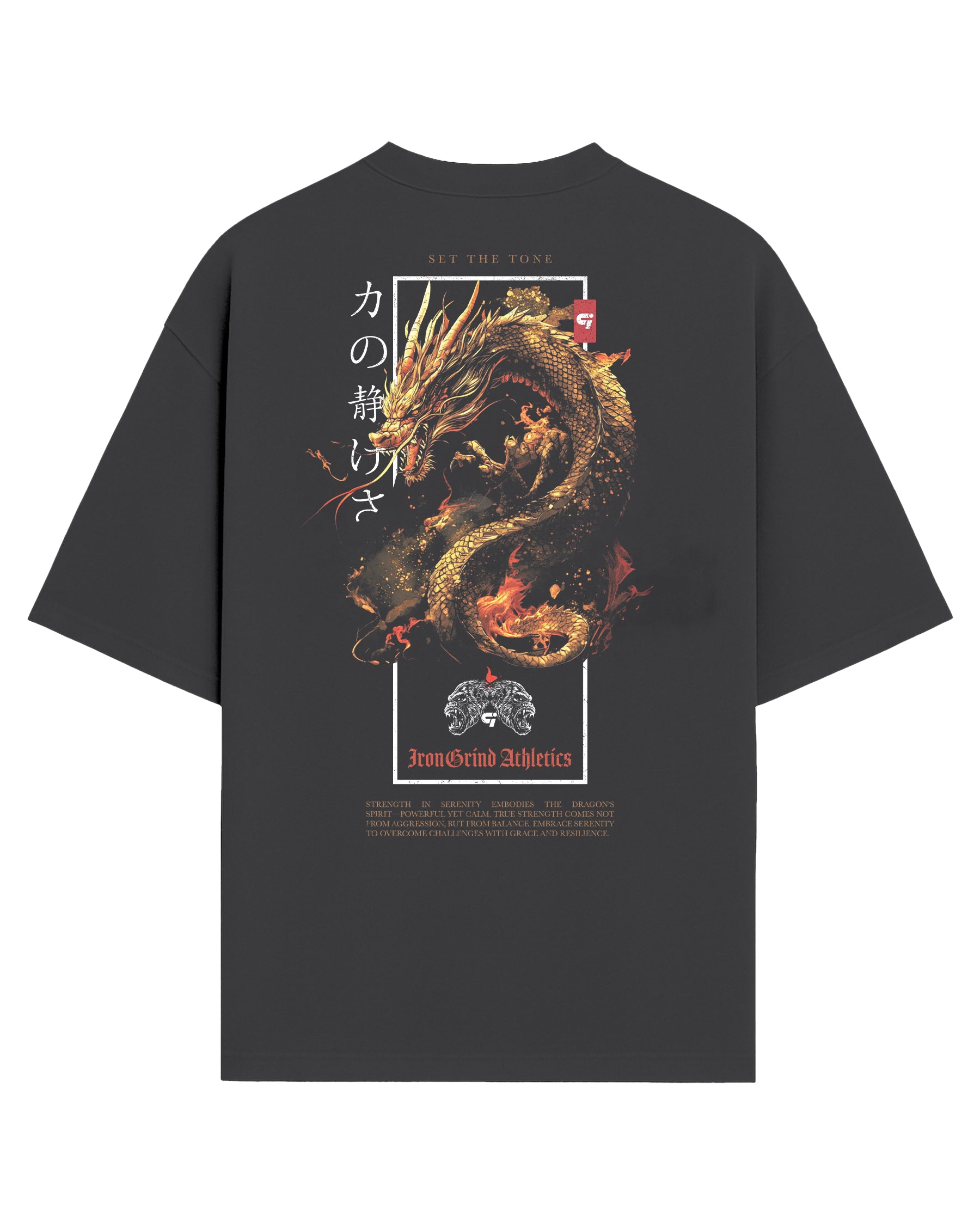 Japanese 'Golden Dragon' Box T-Shirt