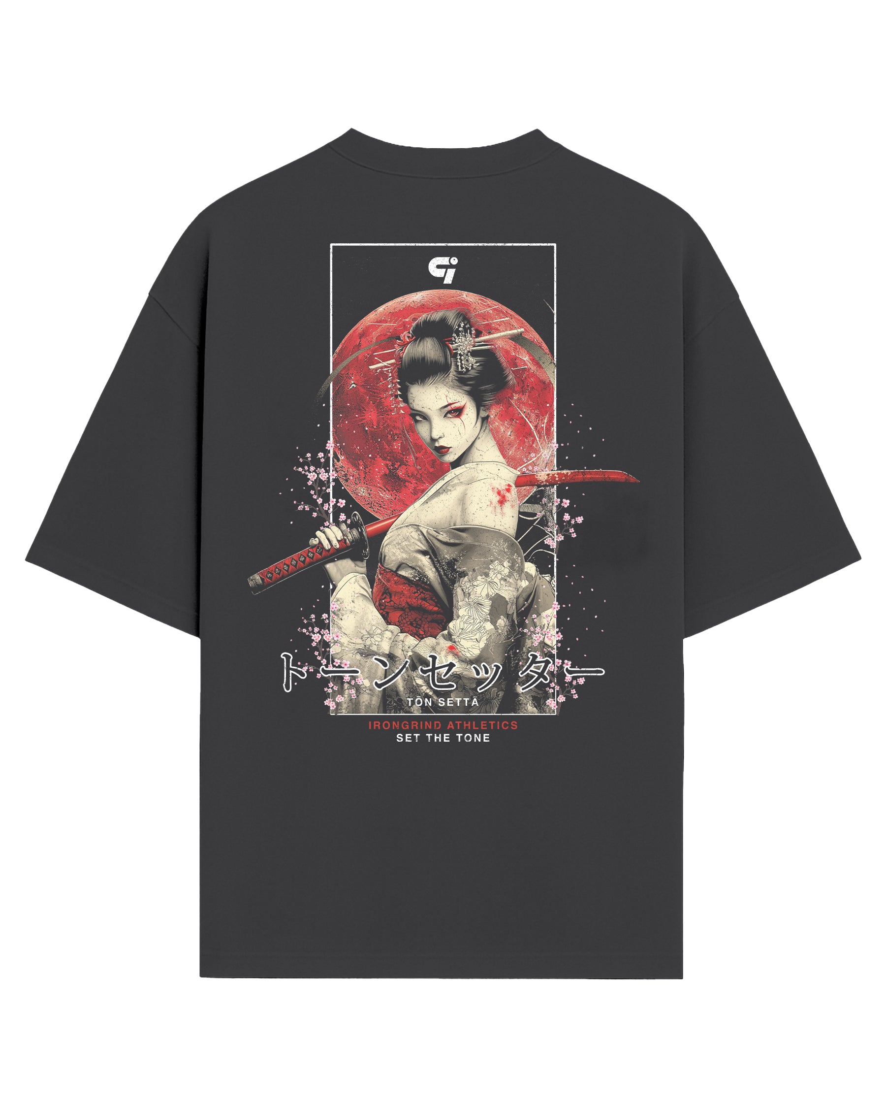 Japanese 'Geisha Warrior' Box T-Shirt