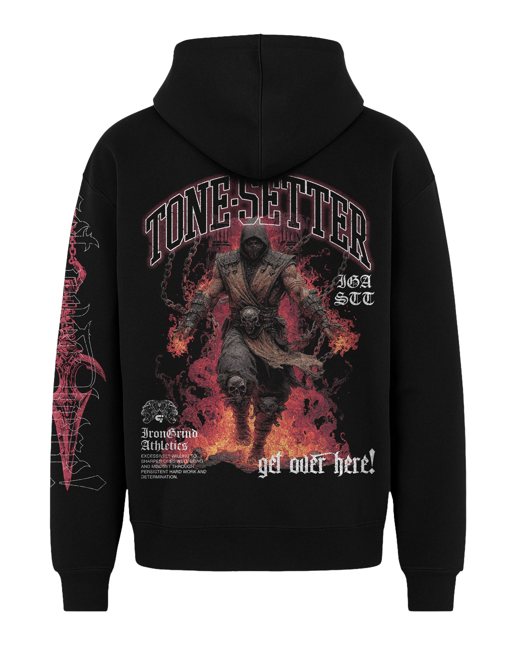 [Limited Edition] 'Mortal Kombat: Scorpion' Box Hoodie