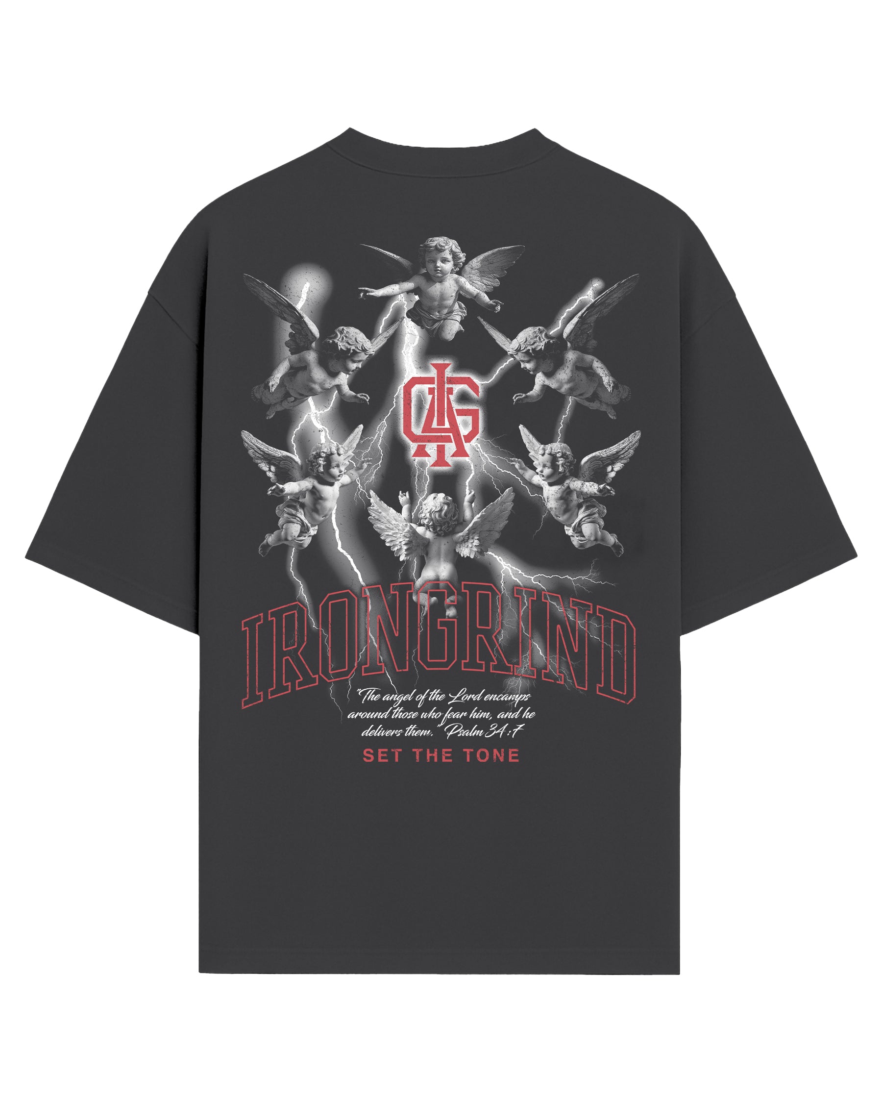 'Encamp Angels' Box T-Shirt