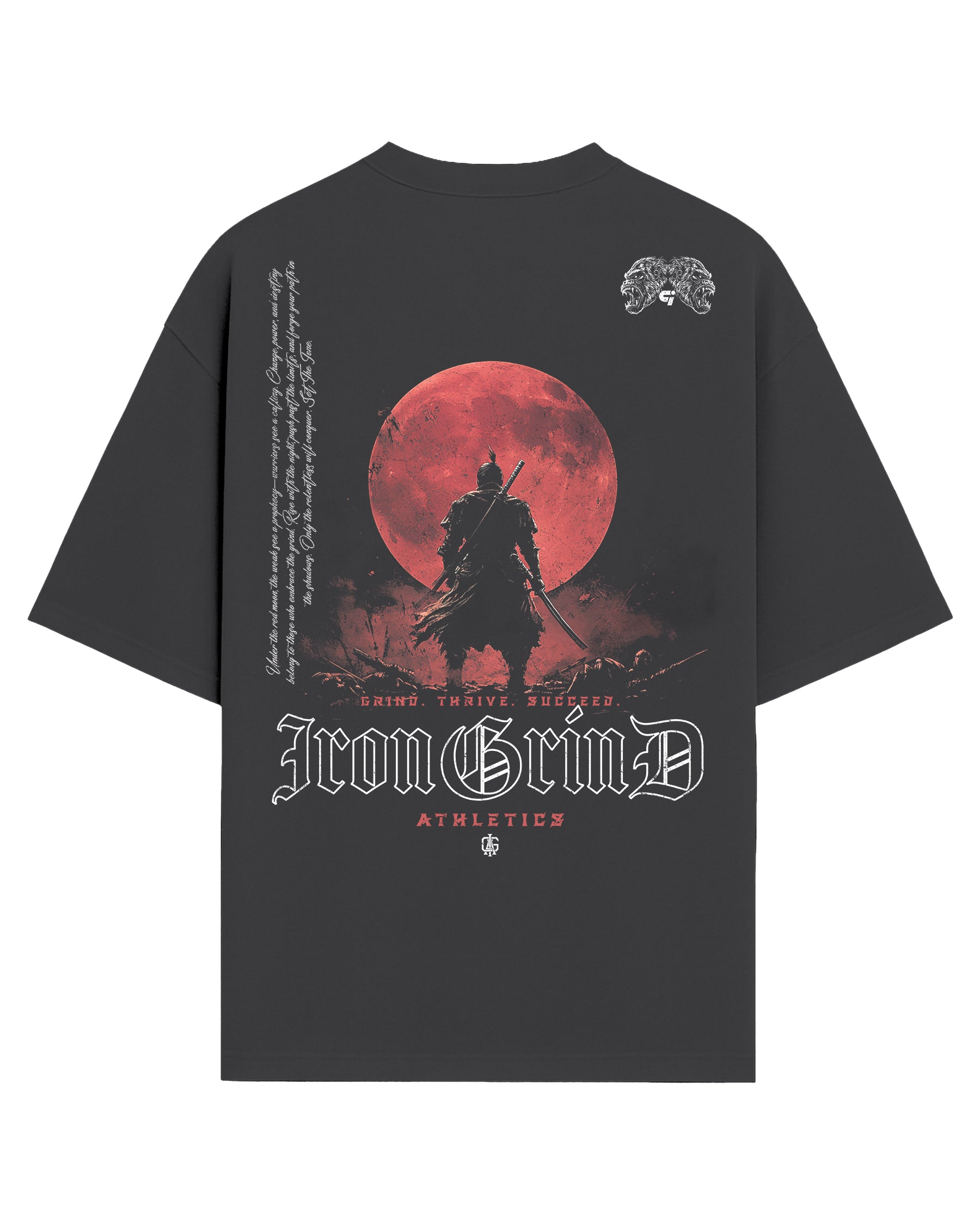 Japanese 'Blood Moon' Box T-Shirt