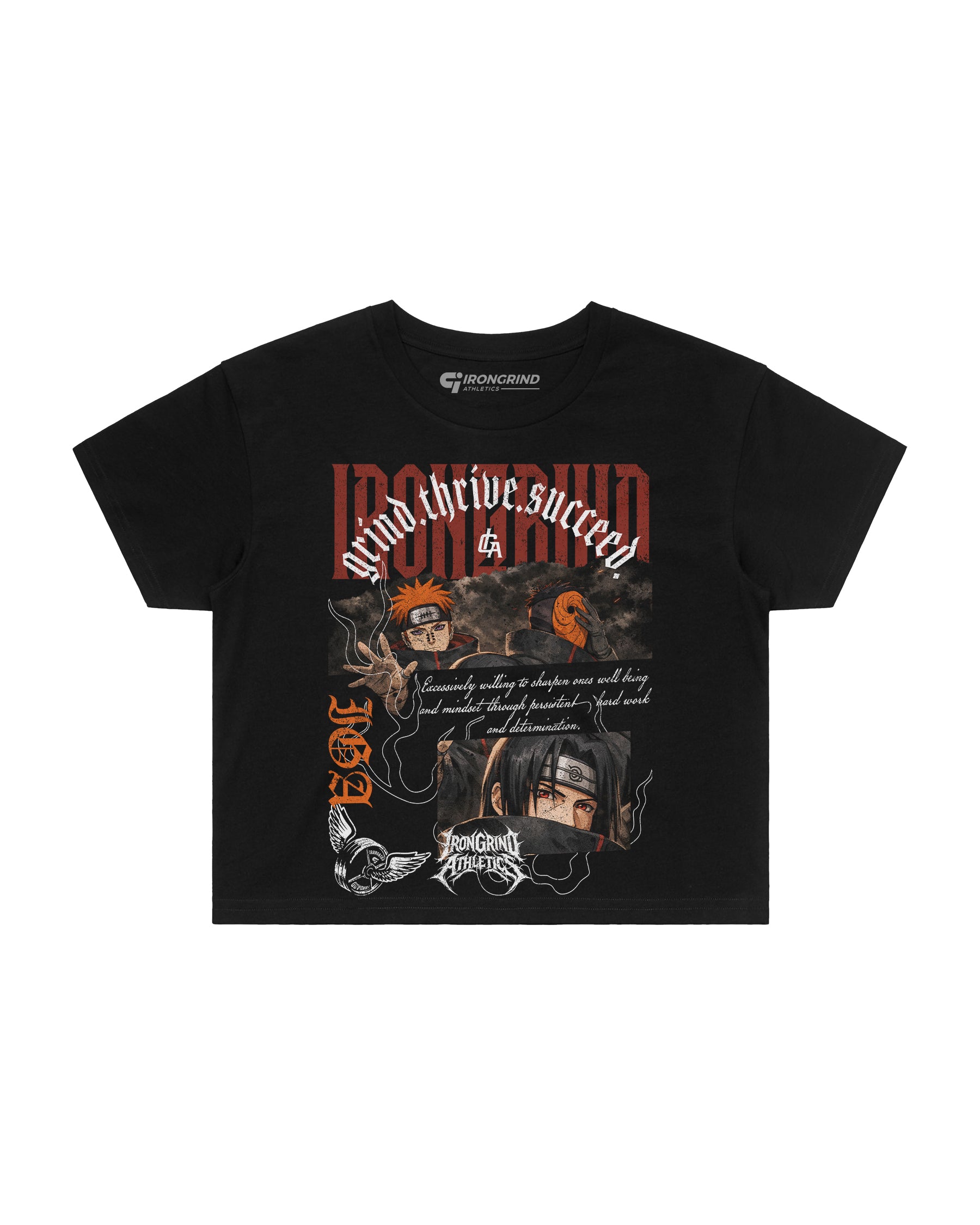 [Limited Edition] 'Naruto: Akatsuki' Wo's Crop Top