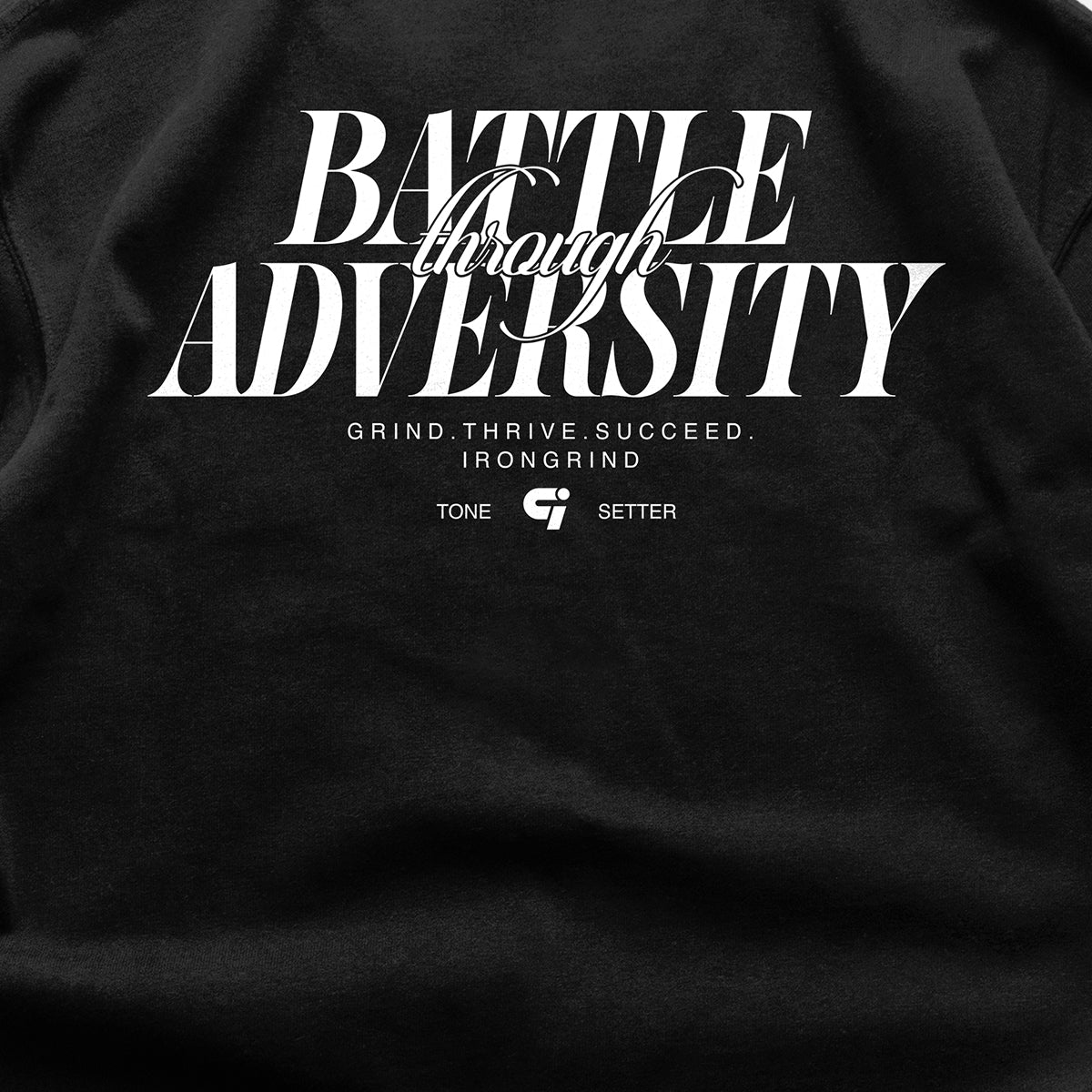 Determination 'Battle Through Adversity' Heavyweight T-Shirt