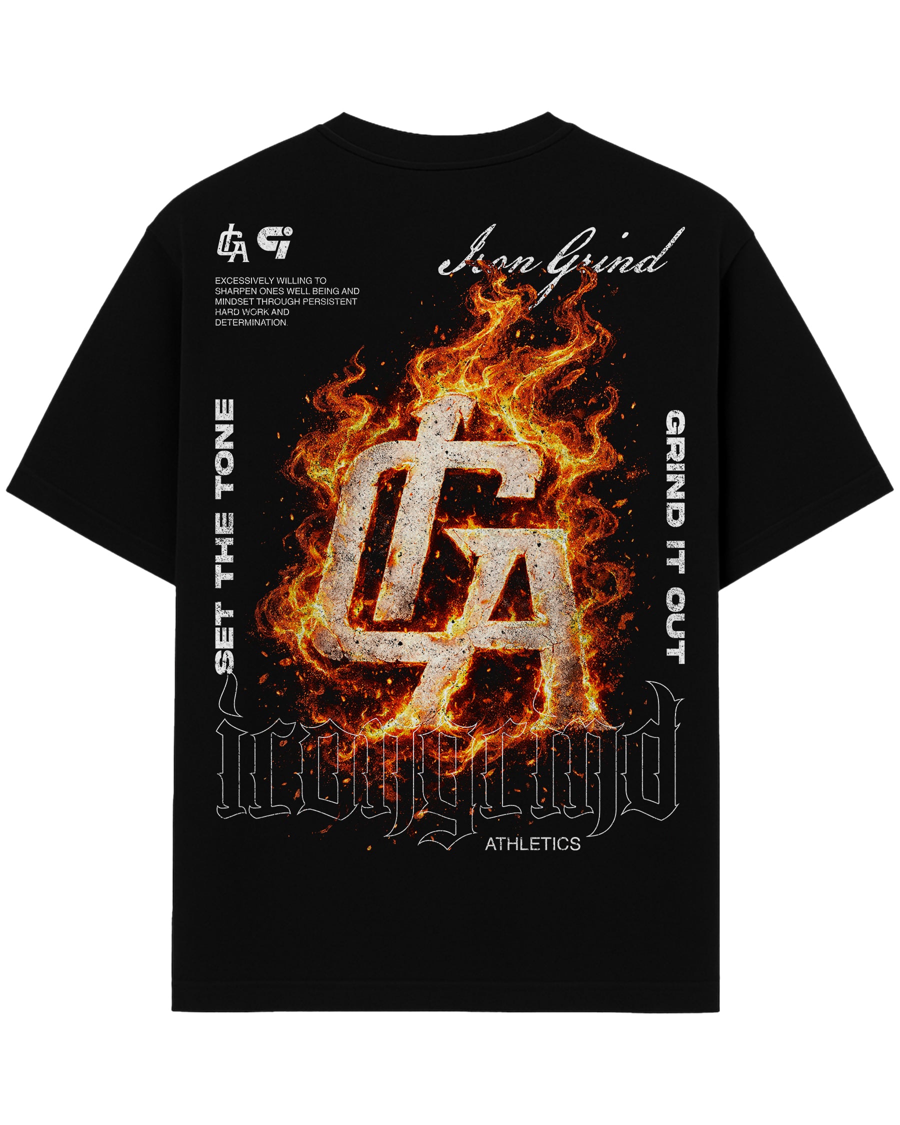 'Born In Fire' Heavyweight T-Shirt