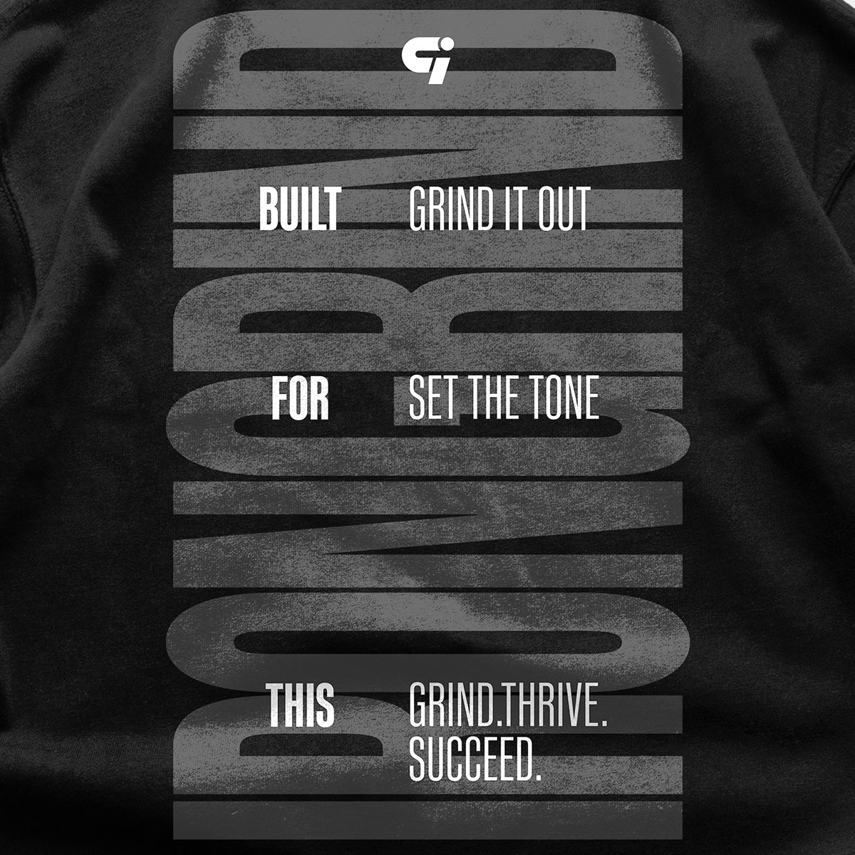 Determination 'Built For This' Heavyweight T-Shirt