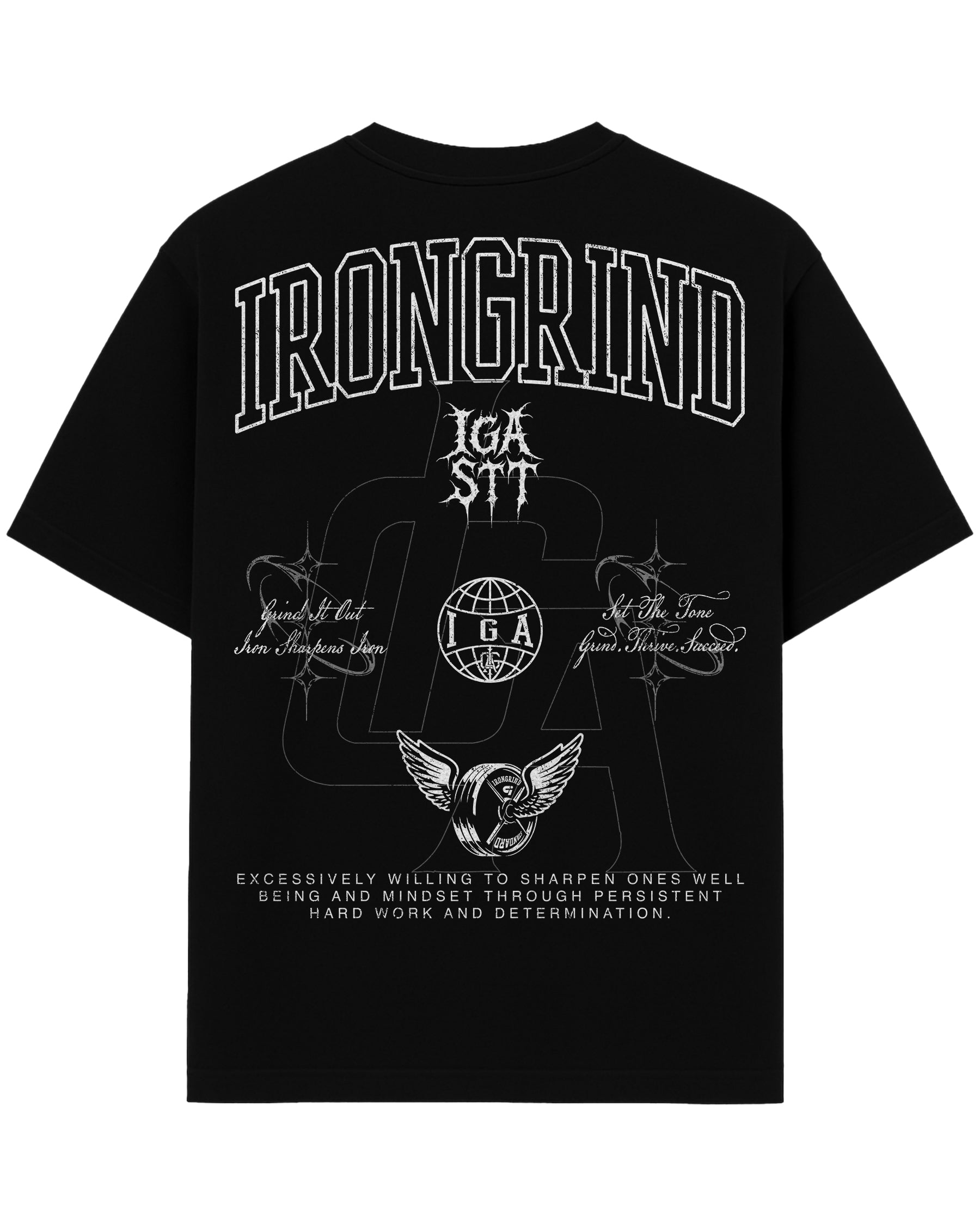'Built by Grit' Heavyweight T-Shirt