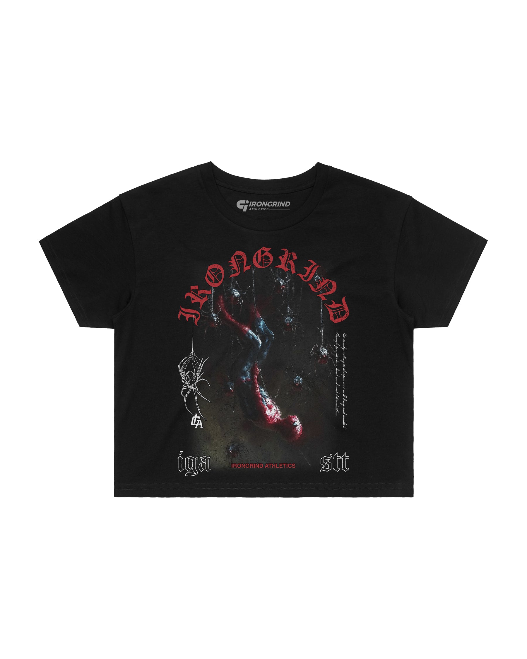 [Limited Edition] 'Mrvl: Caught in the Abyss' Wo's Crop Top