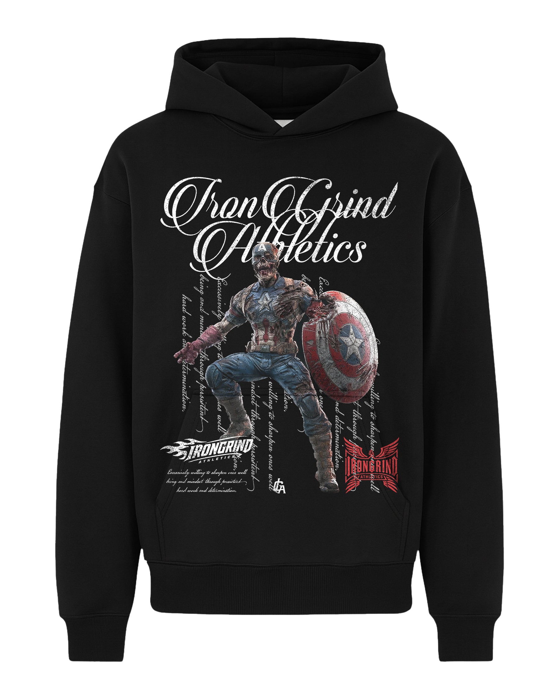 [Limited Edition] 'MRVL Zombies: Captain America Zombie' Box Hoodie