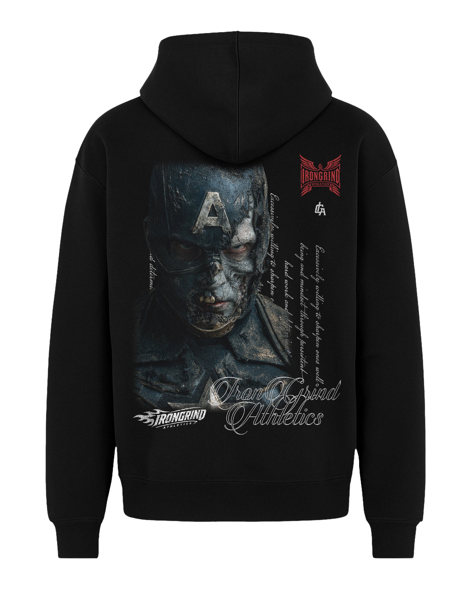 [Limited Edition] 'MRVL Zombies: Captain America Zombie' Box Hoodie