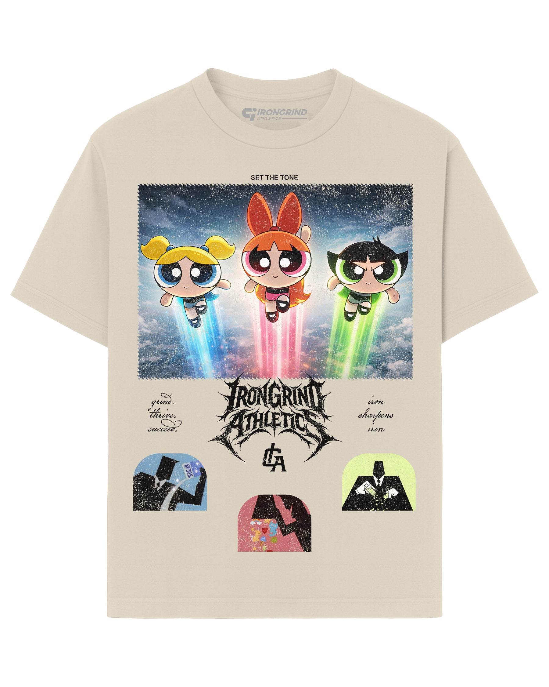 [Limited Edition] 'Cartoons: Powerpuff Girls' Heavyweight T-Shirt