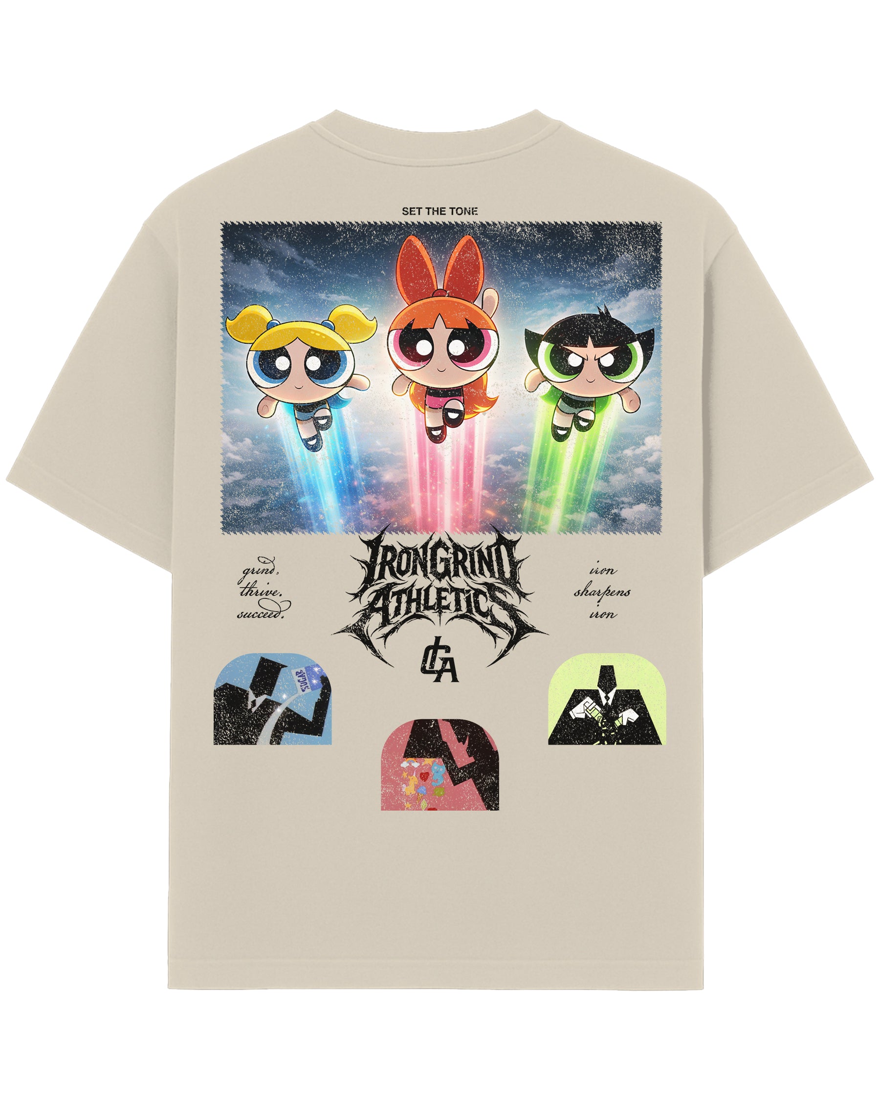 [Limited Edition] 'Cartoons: Powerpuff Girls' Heavyweight T-Shirt