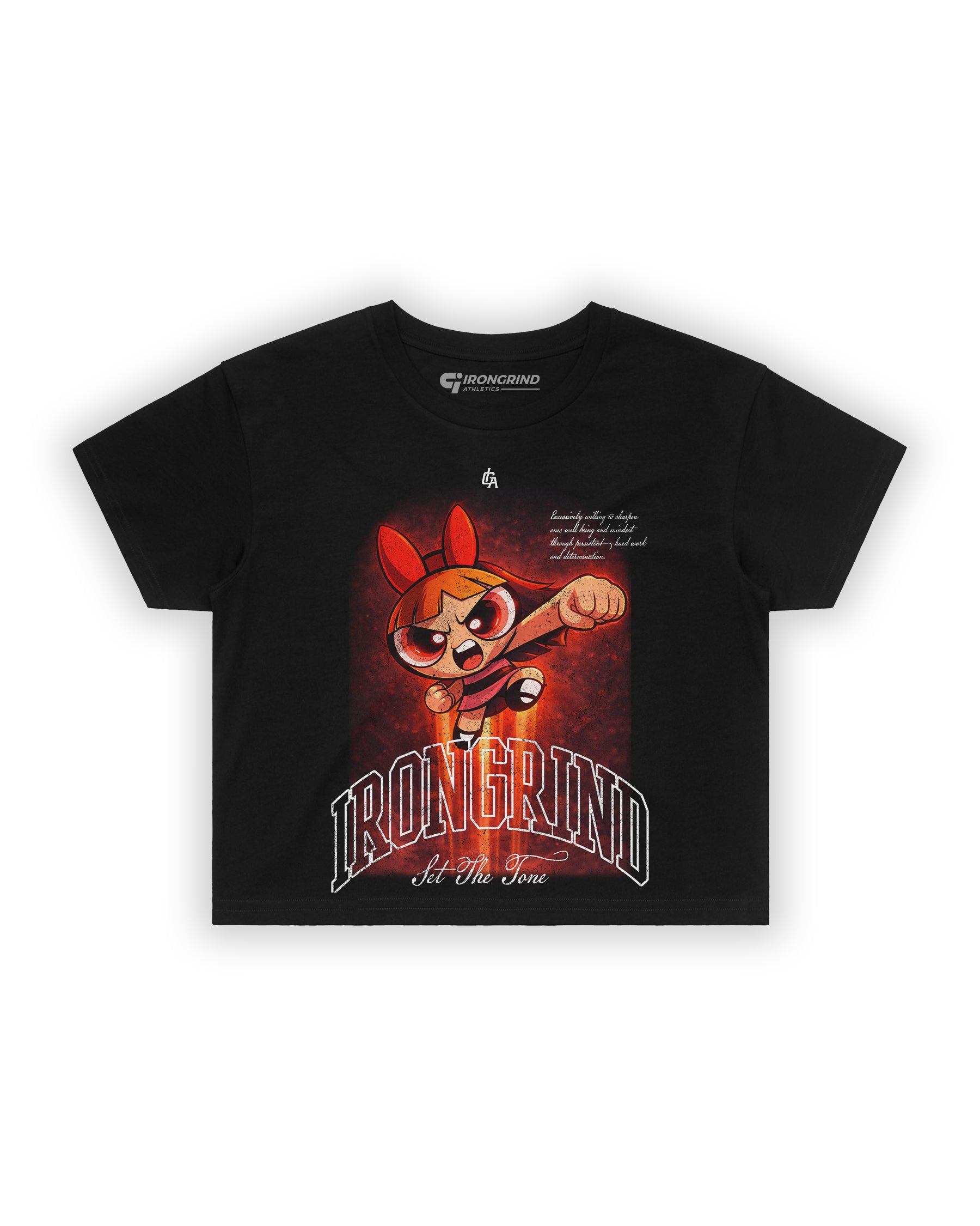 [Limited Edition] 'Cartoons: Powerpuff Girls Blossom' Wo's Crop Top