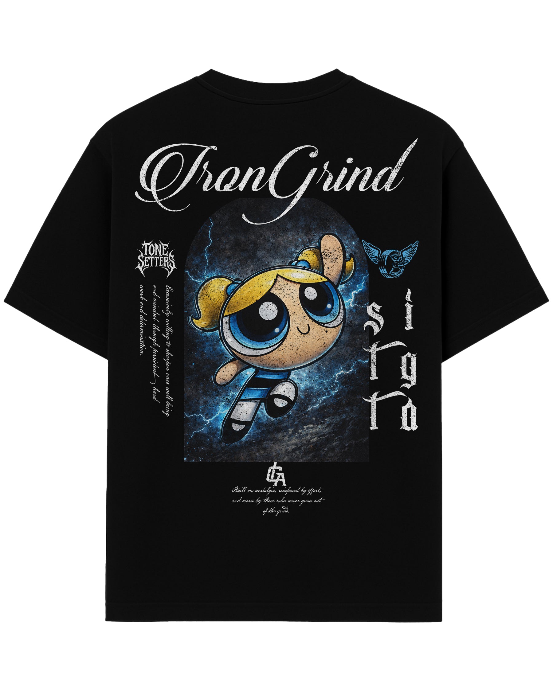 [Limited Edition] 'Cartoons: Powerpuff Girls Bubbles' Heavyweight T-Shirt