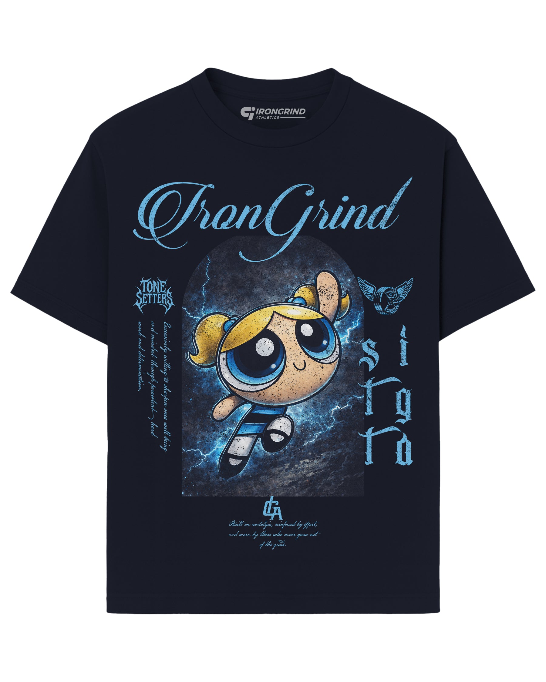 [Limited Edition] 'Cartoons: Powerpuff Girls Bubbles' Heavyweight T-Shirt