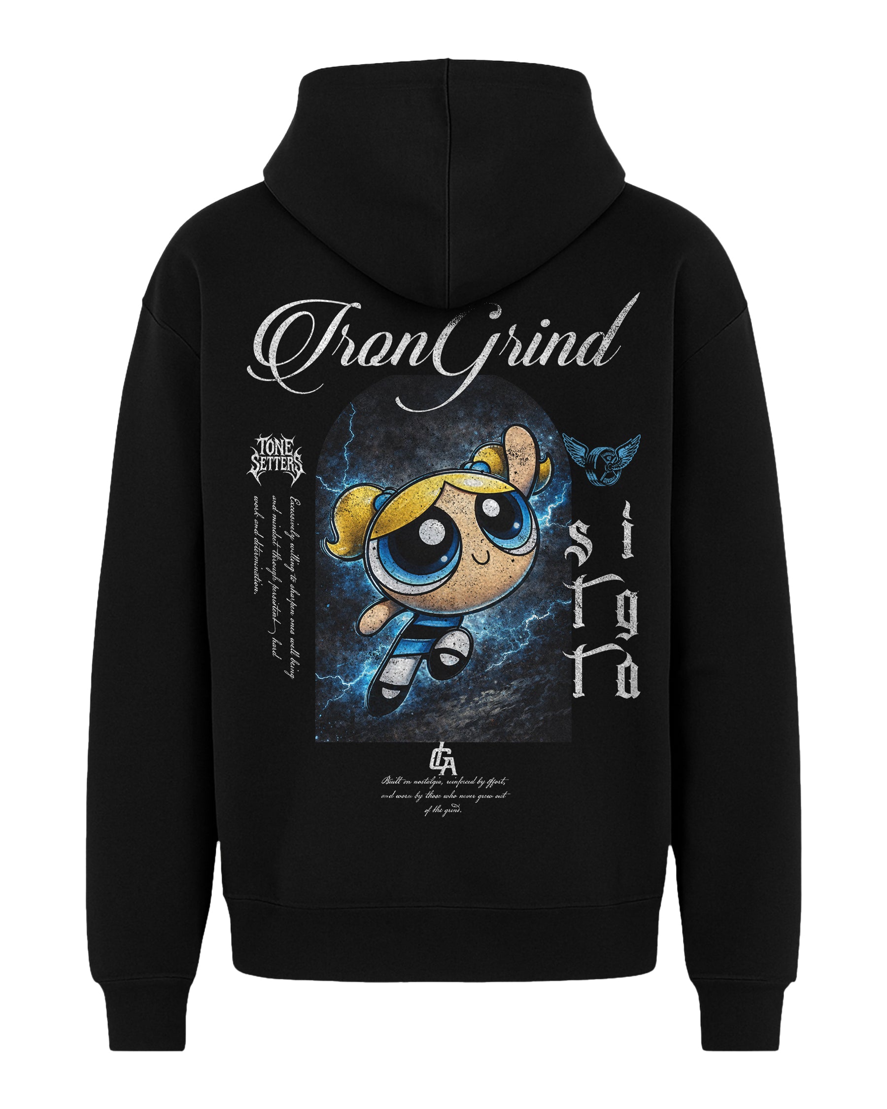 [Limited Edition] 'Cartoons: Powerpuff Girls Bubbles' Box Hoodie