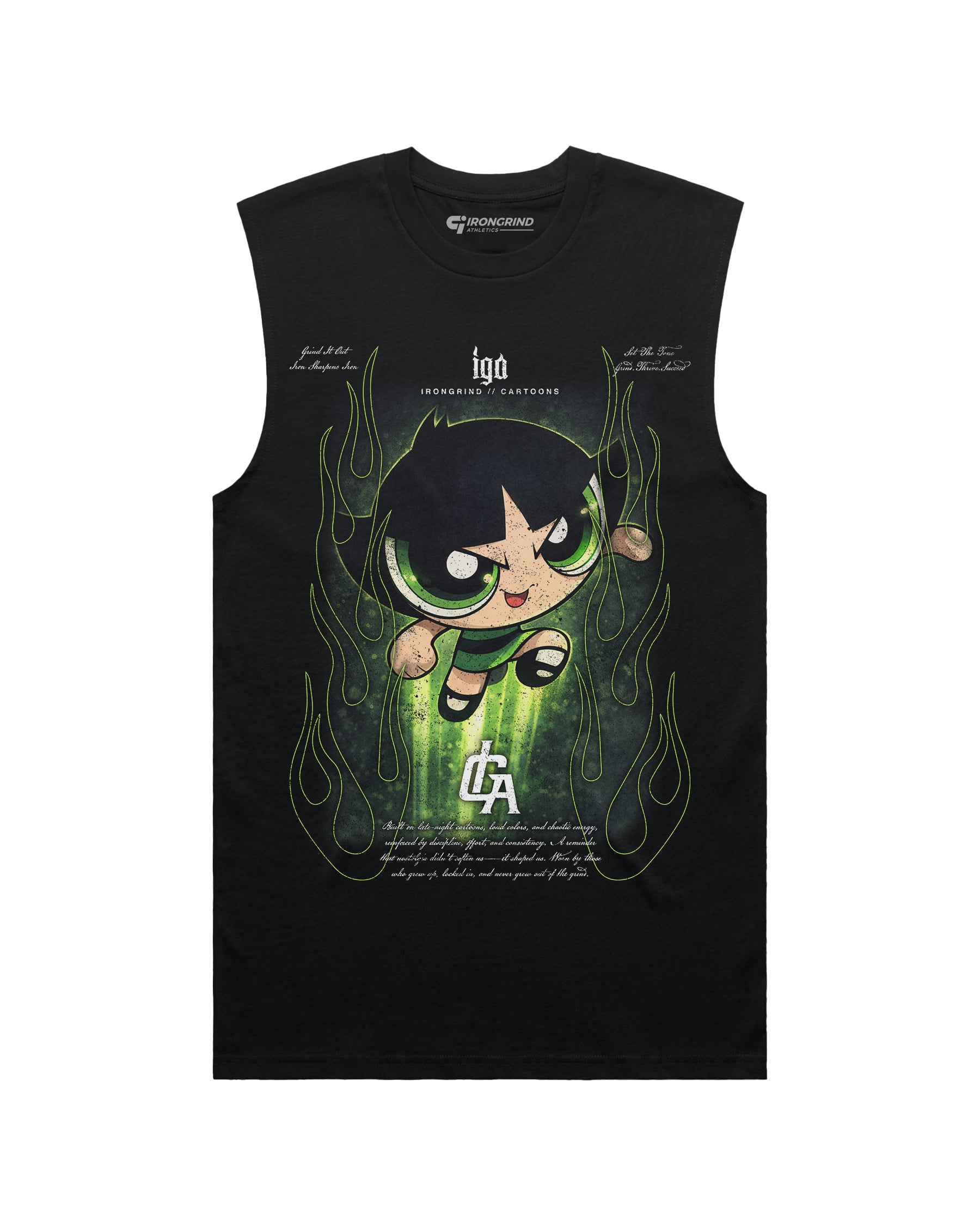 [Limited Edition] 'Cartoons: Powerpuff Girls Buttercup' Classic Tank