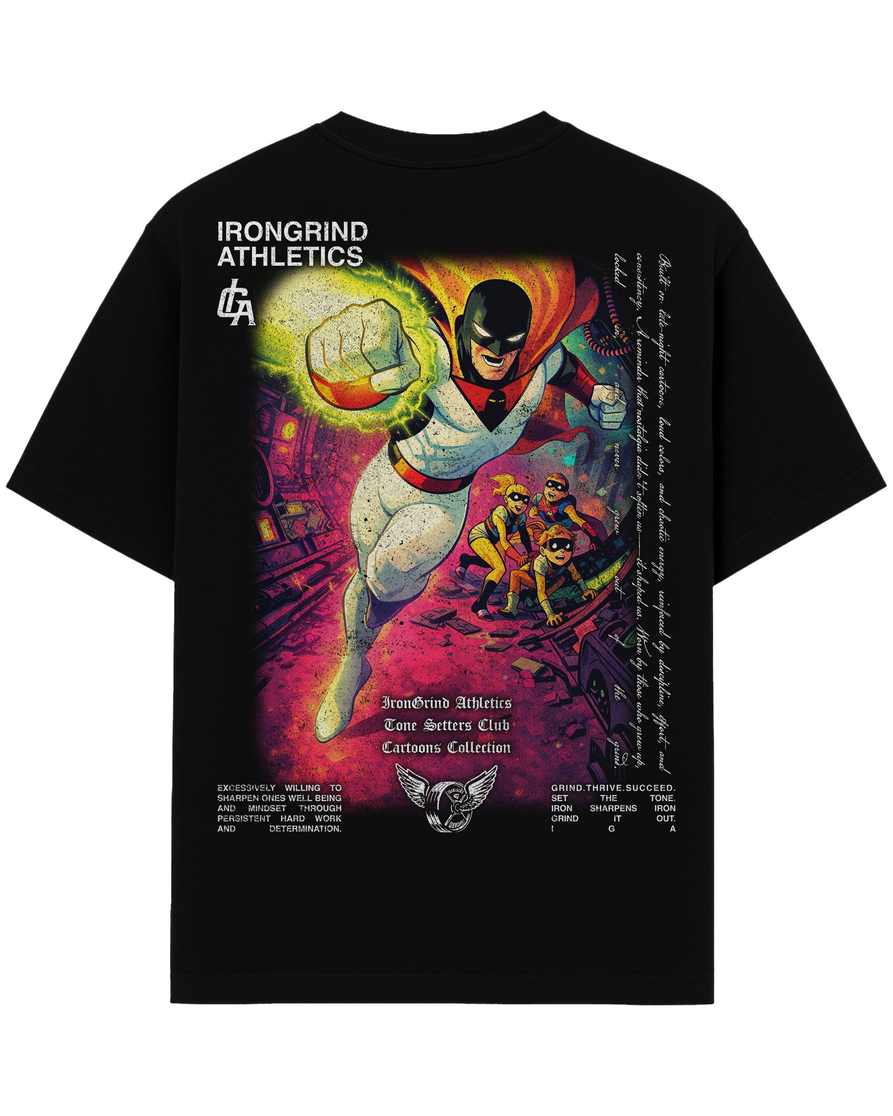 [Limited Edition] 'Cartoons: Space Ghost' Heavyweight T-Shirt