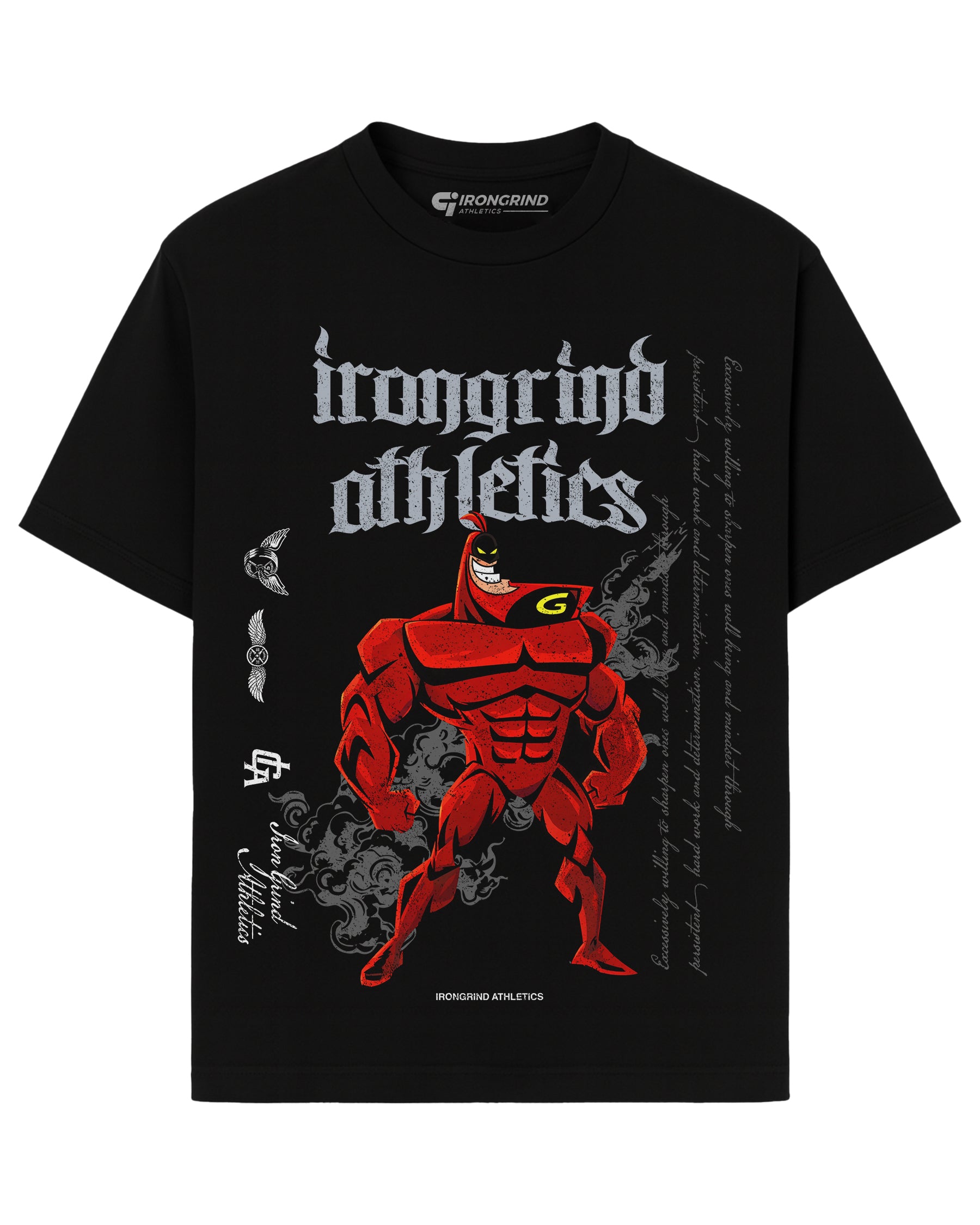 [Limited Edition] 'Cartoons: The Crimson Chin' Heavyweight T-Shirt