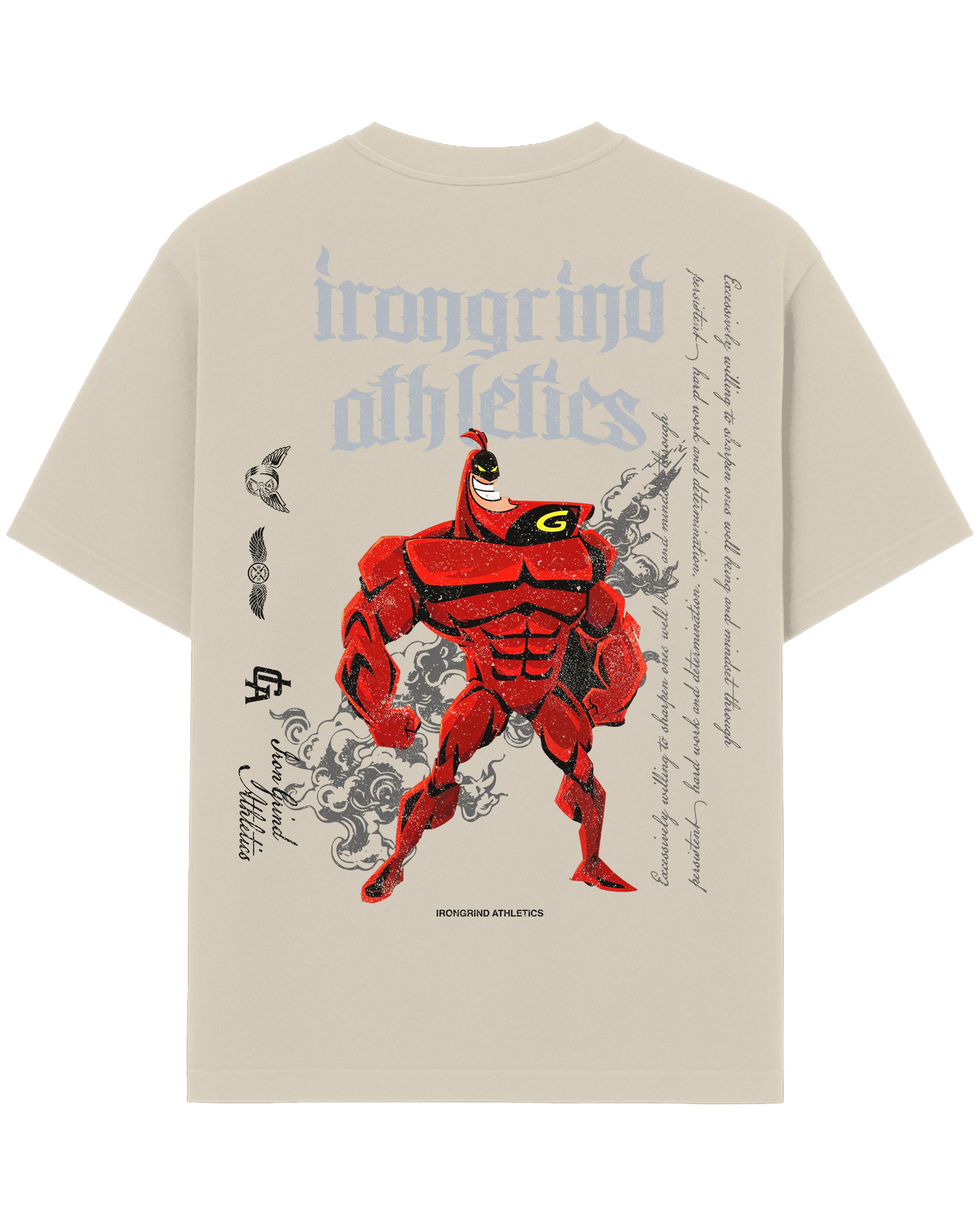 [Limited Edition] 'Cartoons: The Crimson Chin' Heavyweight T-Shirt