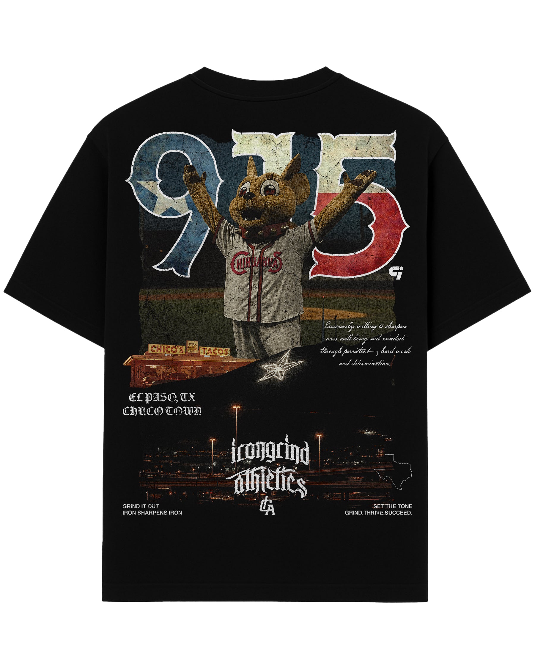 'Chuco Town' Heavyweight T-Shirt