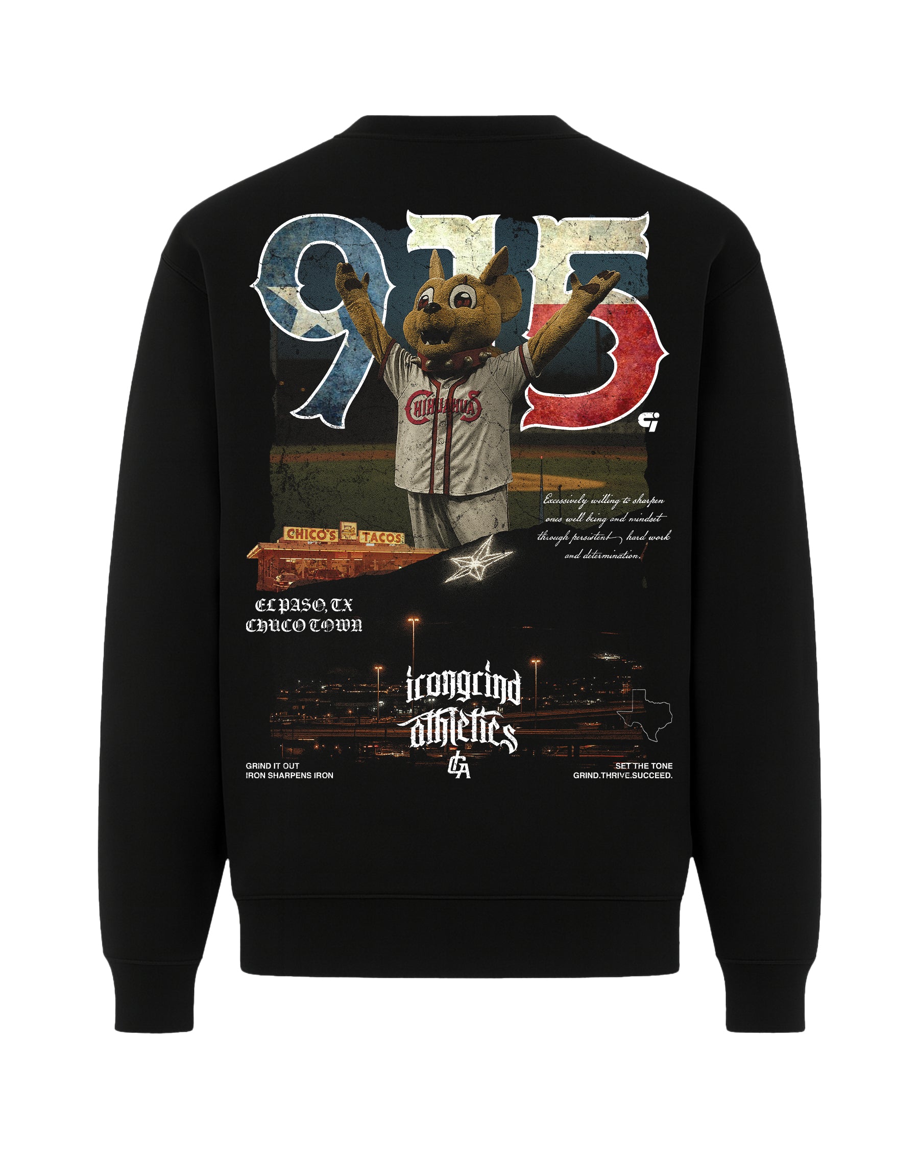 'Chuco Town' Premium Crew Neck