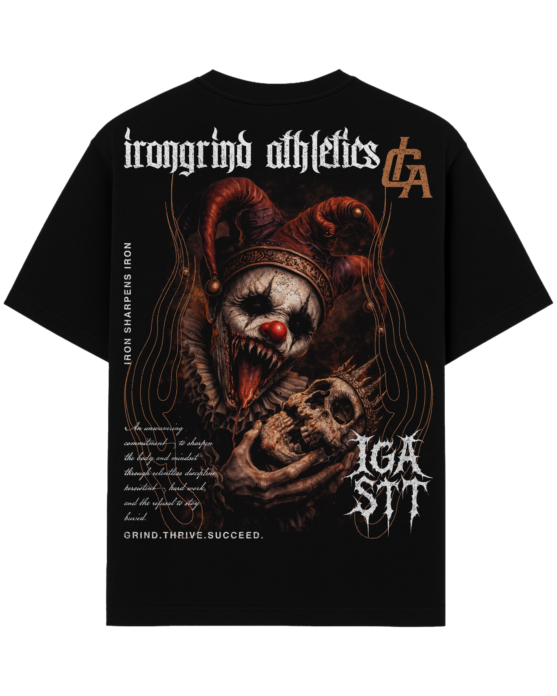 [Limited Edition] 'Halloween: Crowned Clown' Heavyweight T-Shirt