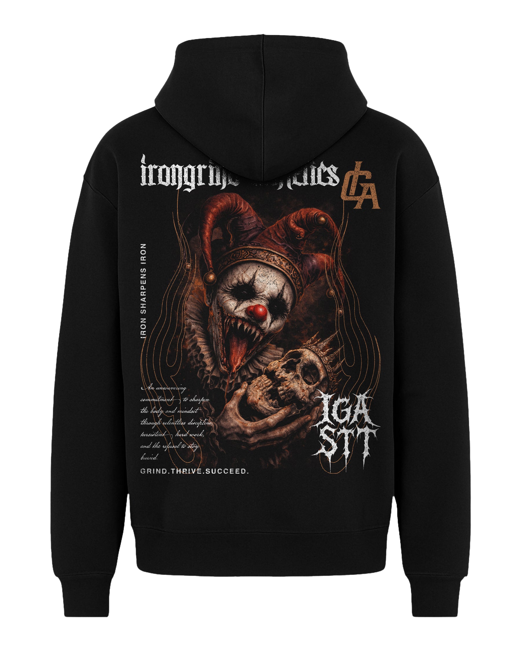 [Limited Edition] 'Halloween: Crowned Clown' Box Hoodie