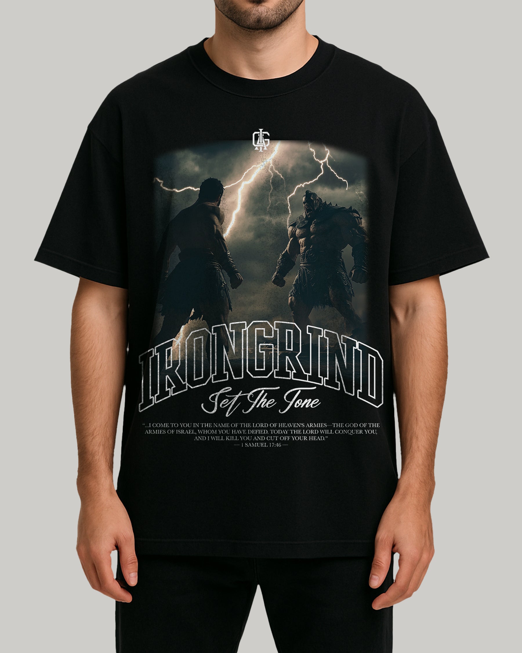 'David vs Goliath' Box T-Shirt