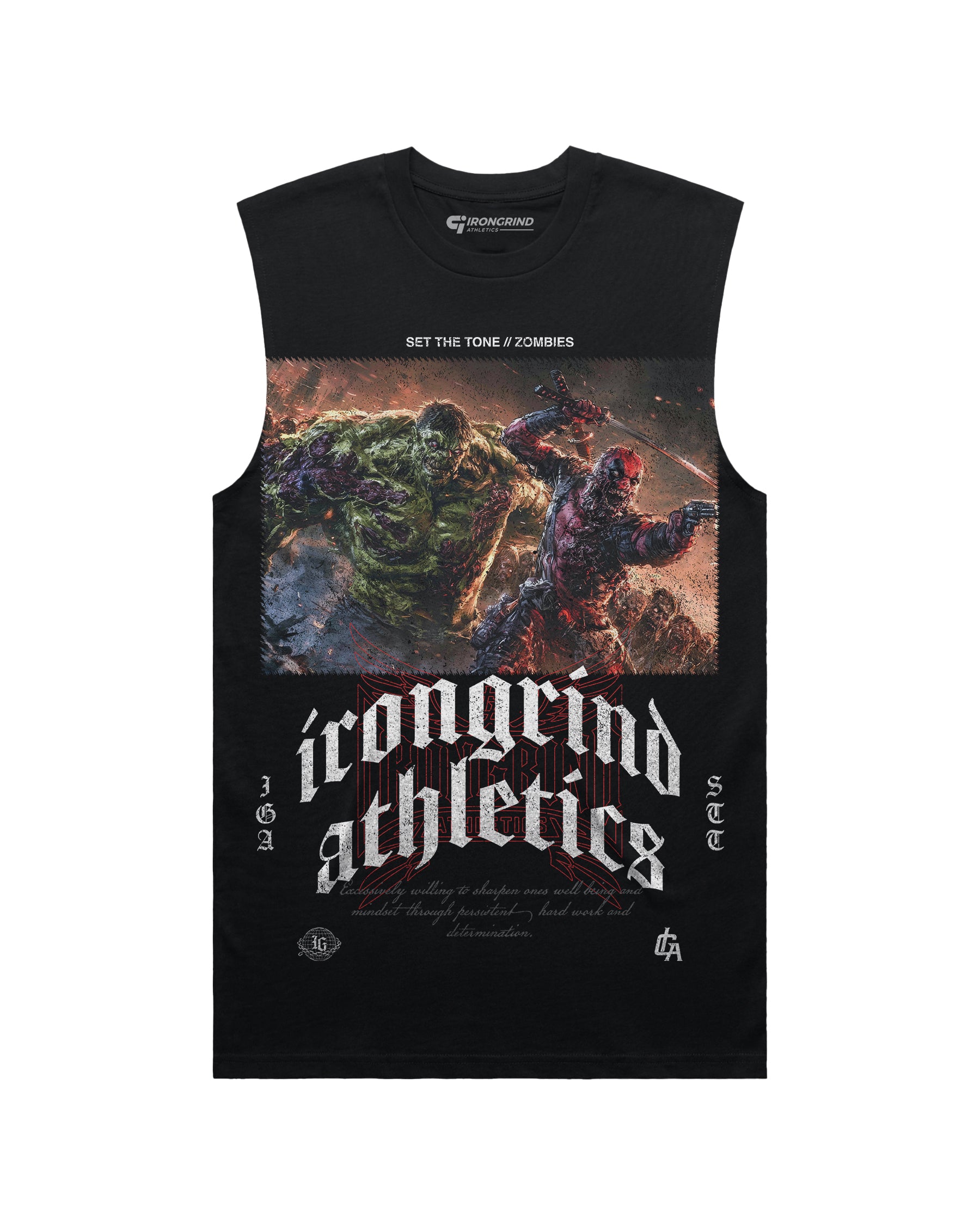 [Limited Edition] 'MRVL Zombies: Deadpool & Hulk Zombies' Classic Tank