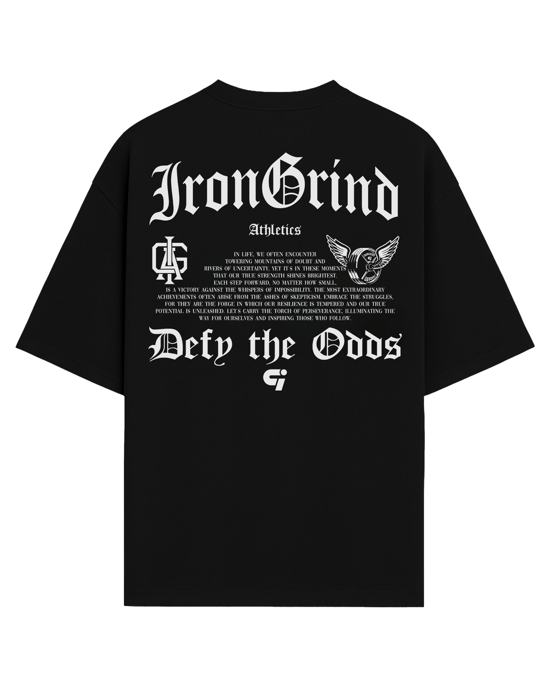 'Defy The Odds' Box T-Shirt