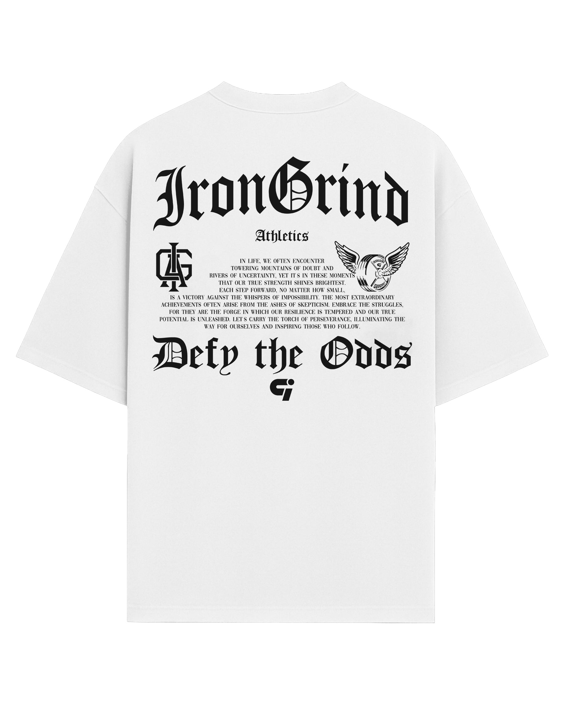 'Defy The Odds' Box T-Shirt