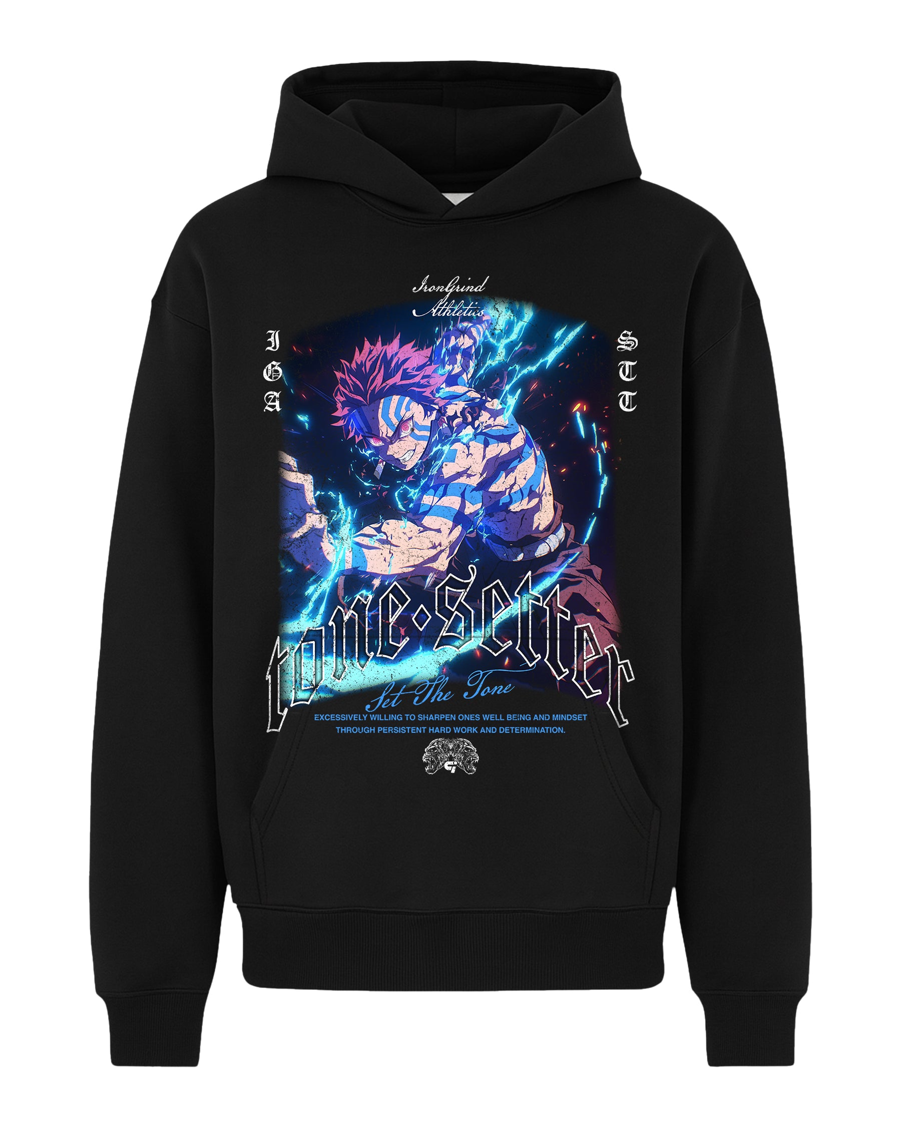 [Limited Edition] 'Demon Slayer: Akaza' Box Hoodie