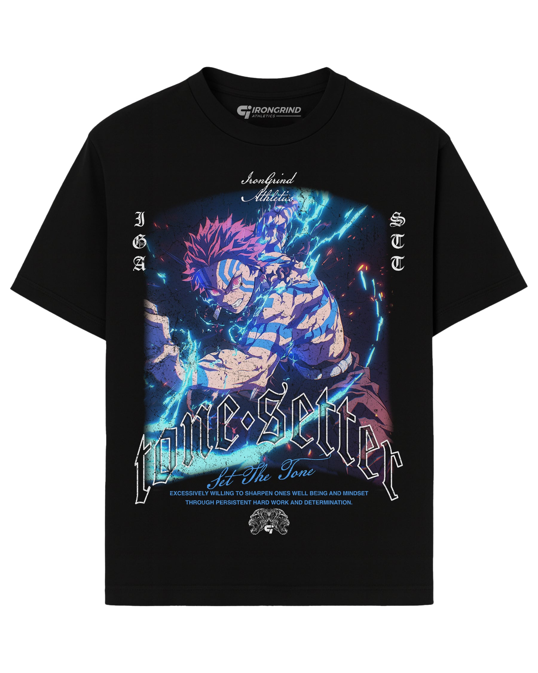 [Limited Edition] 'Demon Slayer: Akaza' Heavyweight T-Shirt