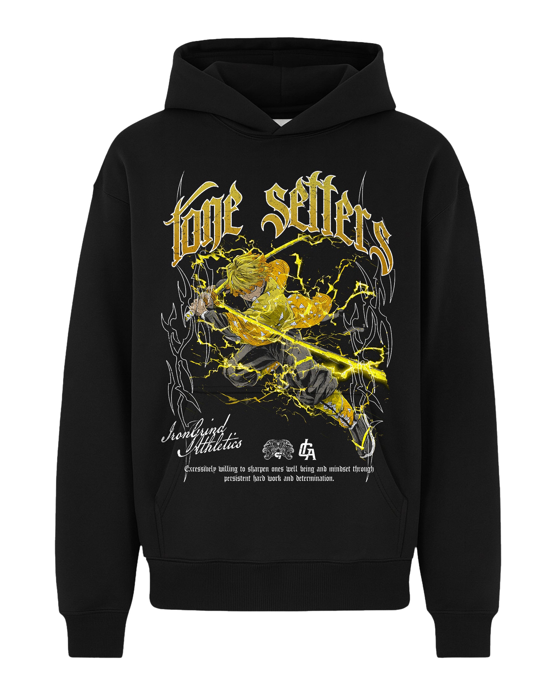 [Limited Edition] 'Demon Slayer: Zenitsu' Box Hoodie