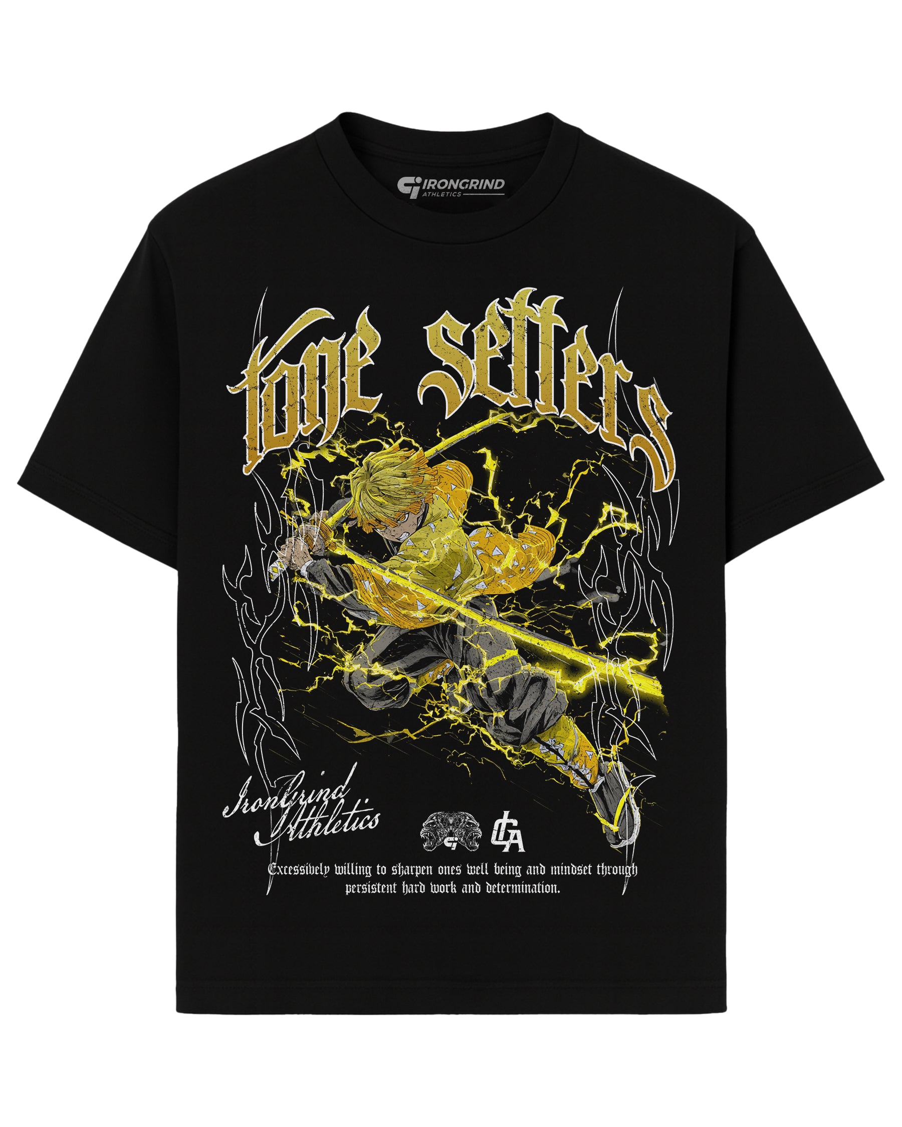 [Limited Edition] 'Demon Slayer: Zenitsu' Heavyweight T-Shirt