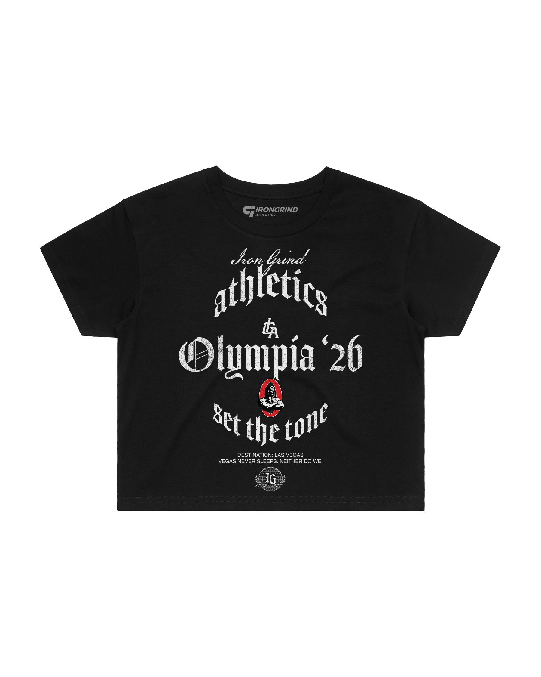 [Olympia Exclusive] 'Olympia '26' Wo's Crop Top