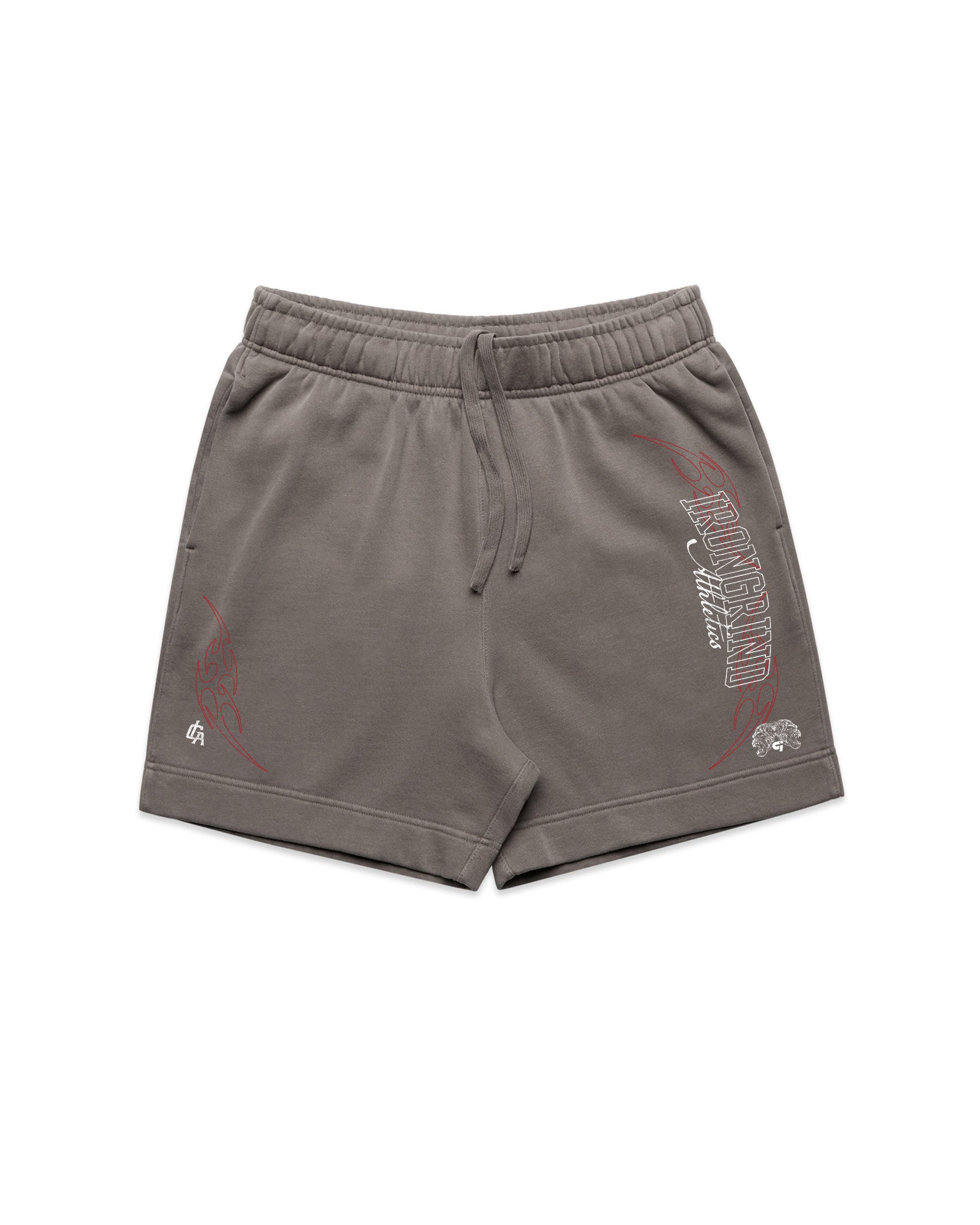 [Limited Edition] 'Mrvl: Dr Doom V2' Relax Faded Track Shorts 18"