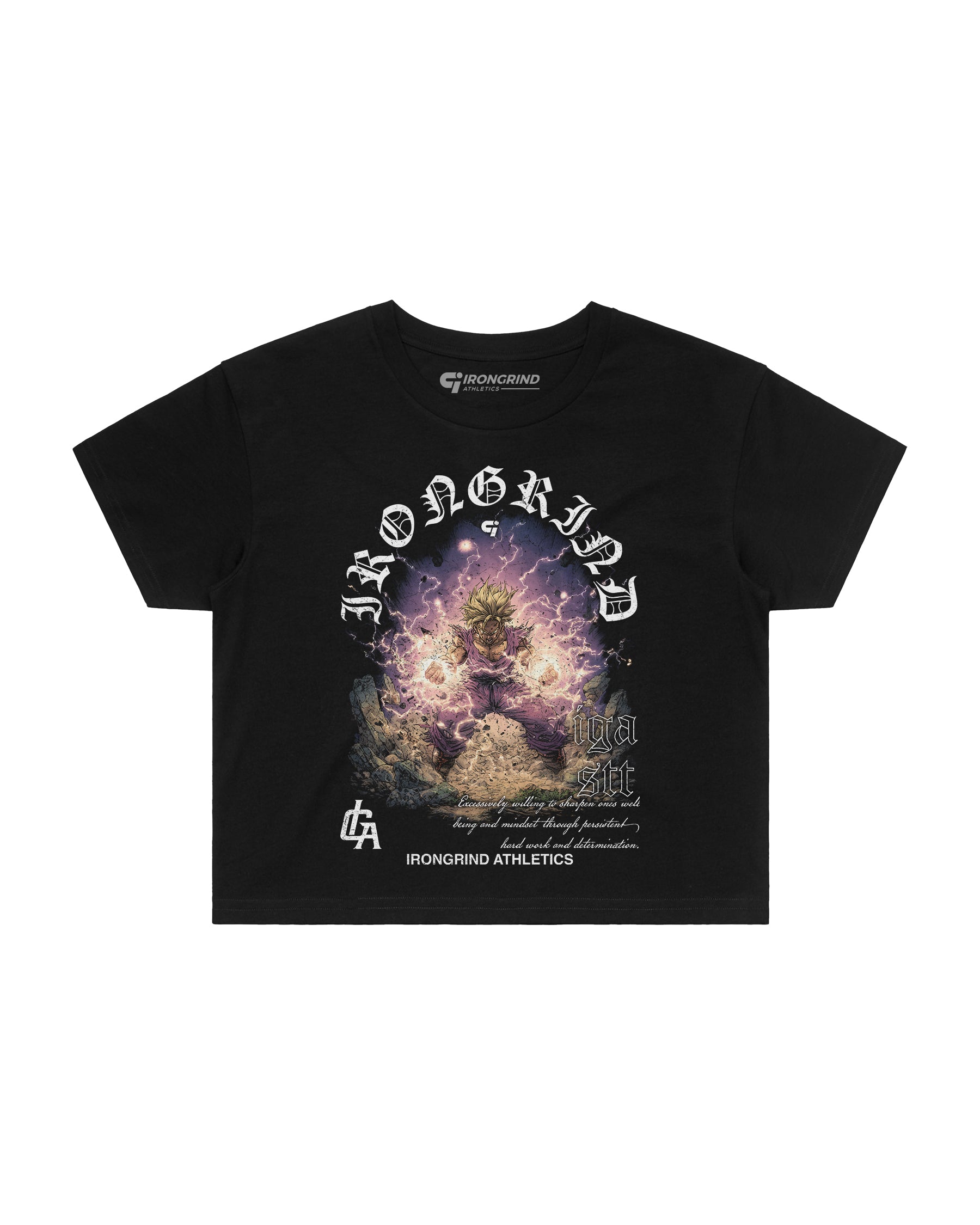 [Limited Edition] 'Dragon Ball: Gohan' Crop Top