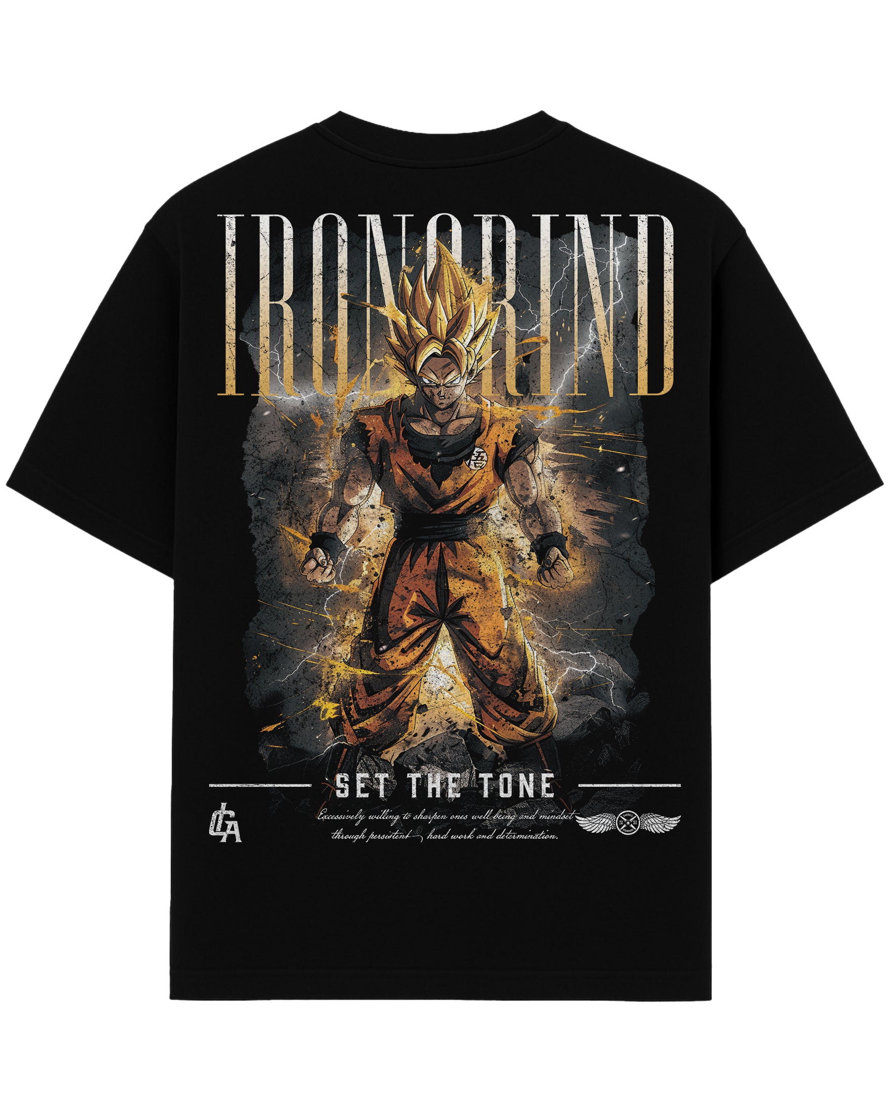 [Limited Edition] 'Dragon Ball: Goku SSJ2' Heavyweight T-Shirt