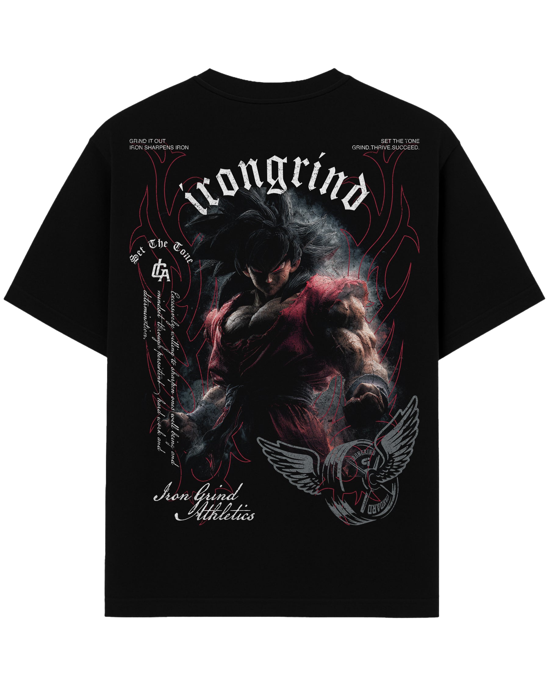 [Limited Edition] 'Dragon Ball: Goku SSJ4' Heavyweight T-Shirt