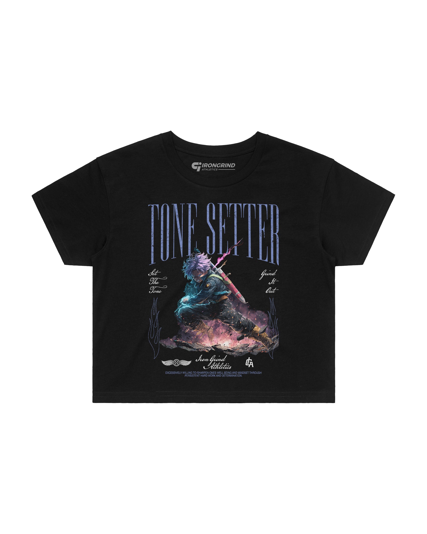 [Limited Edition] 'Dragon Ball: Trunks' Crop Top