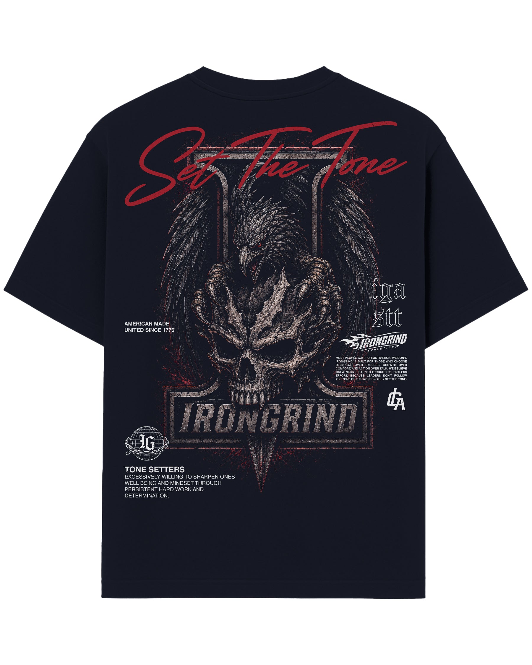 'American Made: Echoes to the Grind' Heavyweight T-Shirt