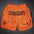 Reborn Signature Shorts | Tiger Orange