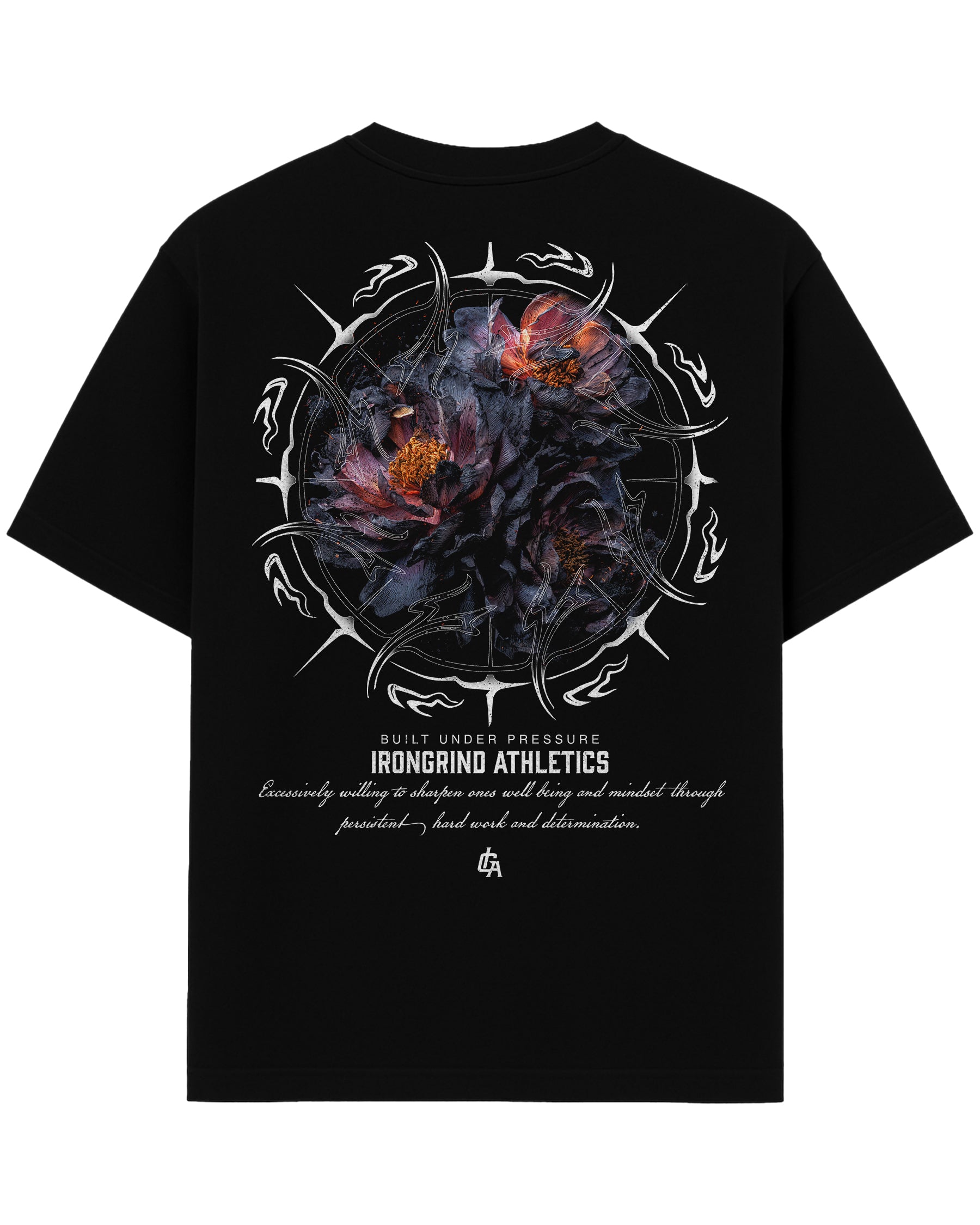 Florae 'Ashen Lily Rebirth' Heavyweight T-Shirt