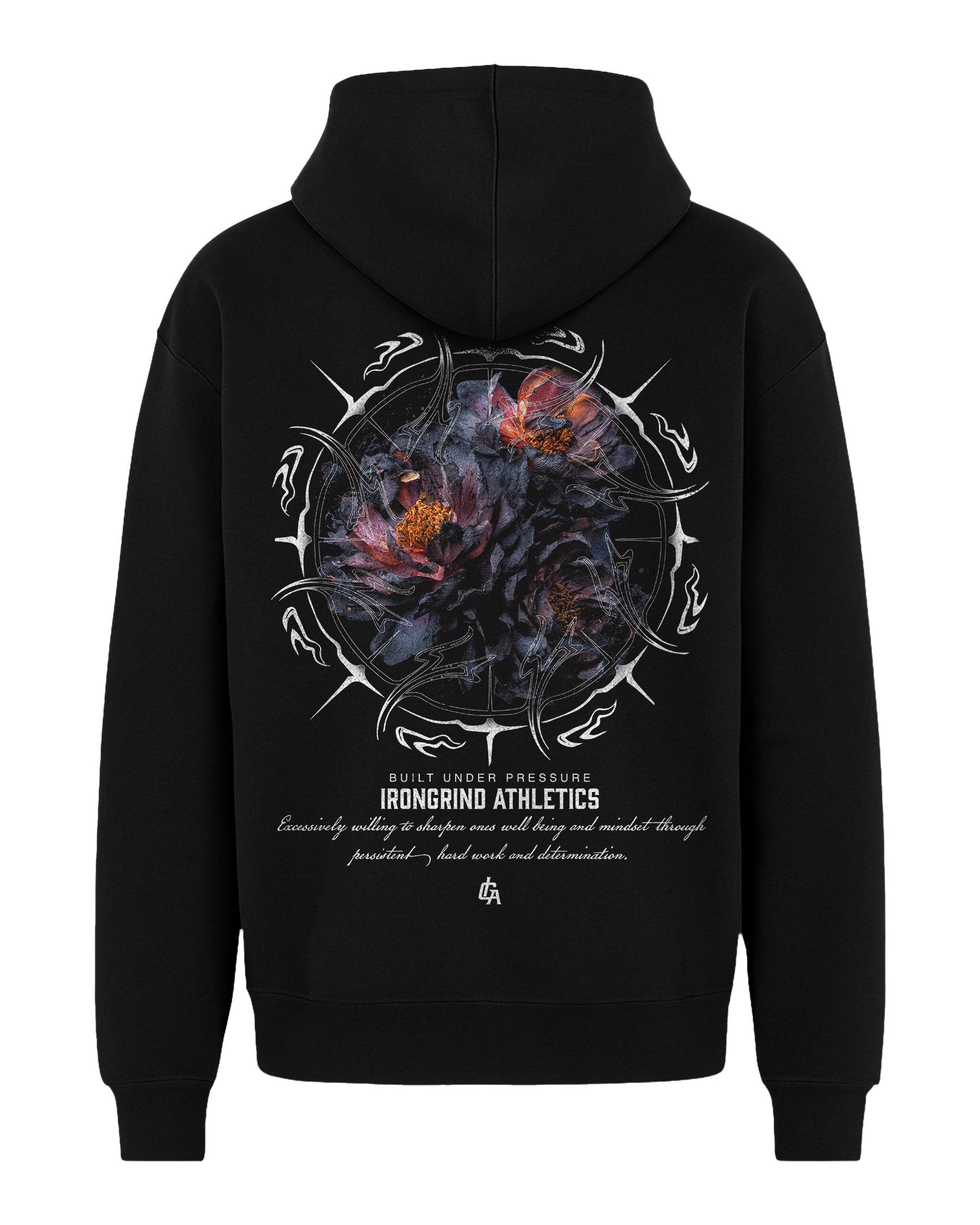 Florae 'Ashen Lily Rebirth' Box Hoodie