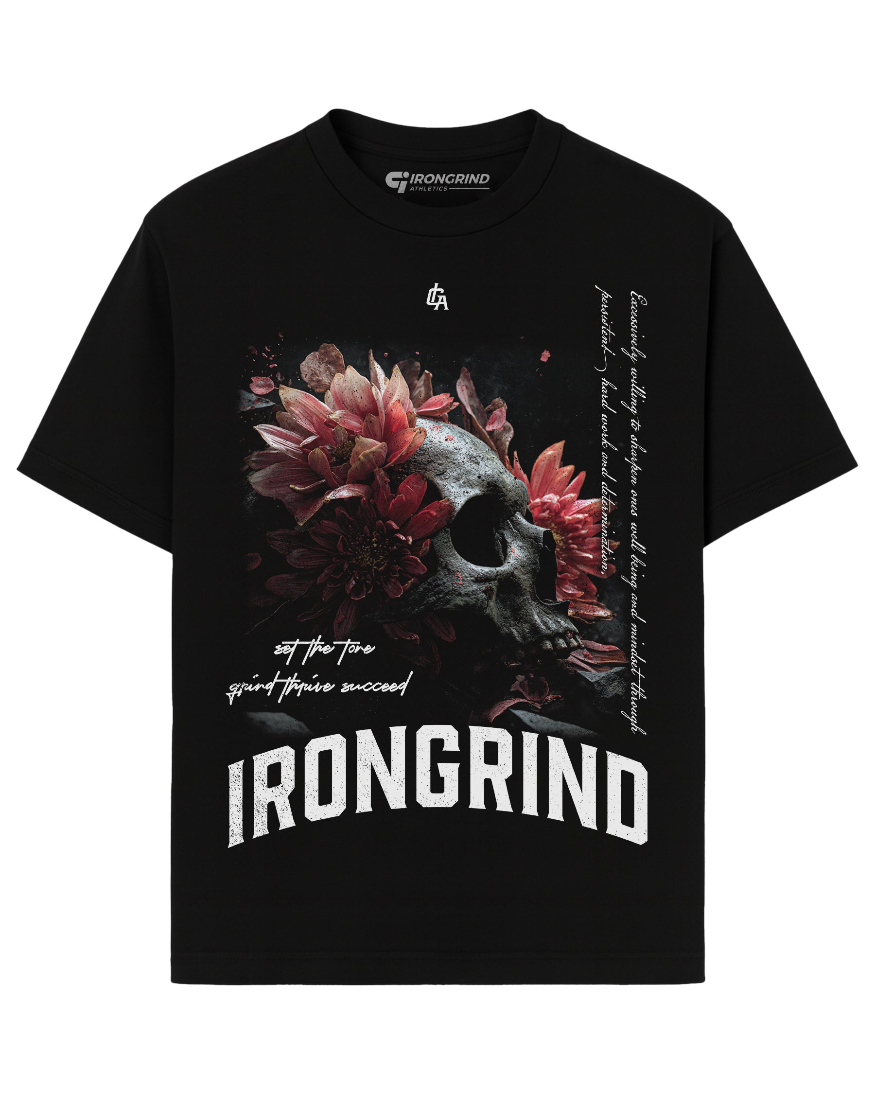 Florae 'Grave Bloom' Heavyweight T-Shirt